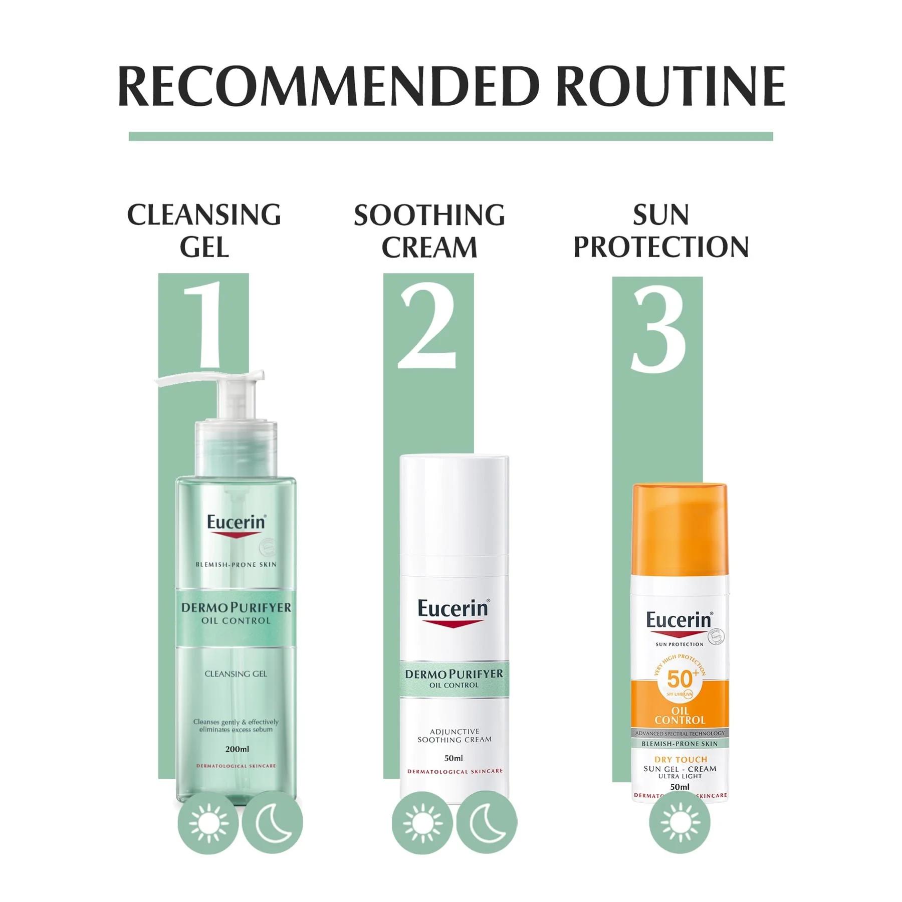 Eucerin DermoPurifyer Oil Control Adjunctive Soothing Cream Acne Treatment 50ml - Image 6