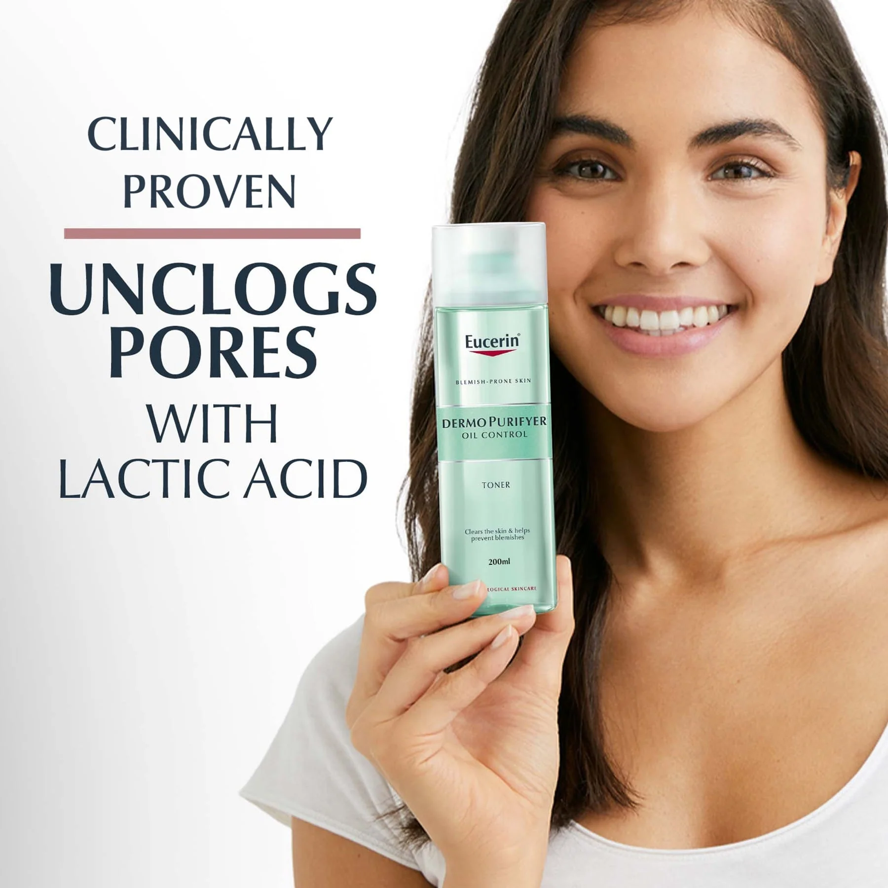 Eucerin DermoPurifyer Oil Control Facial Toner 200ml - Image 2