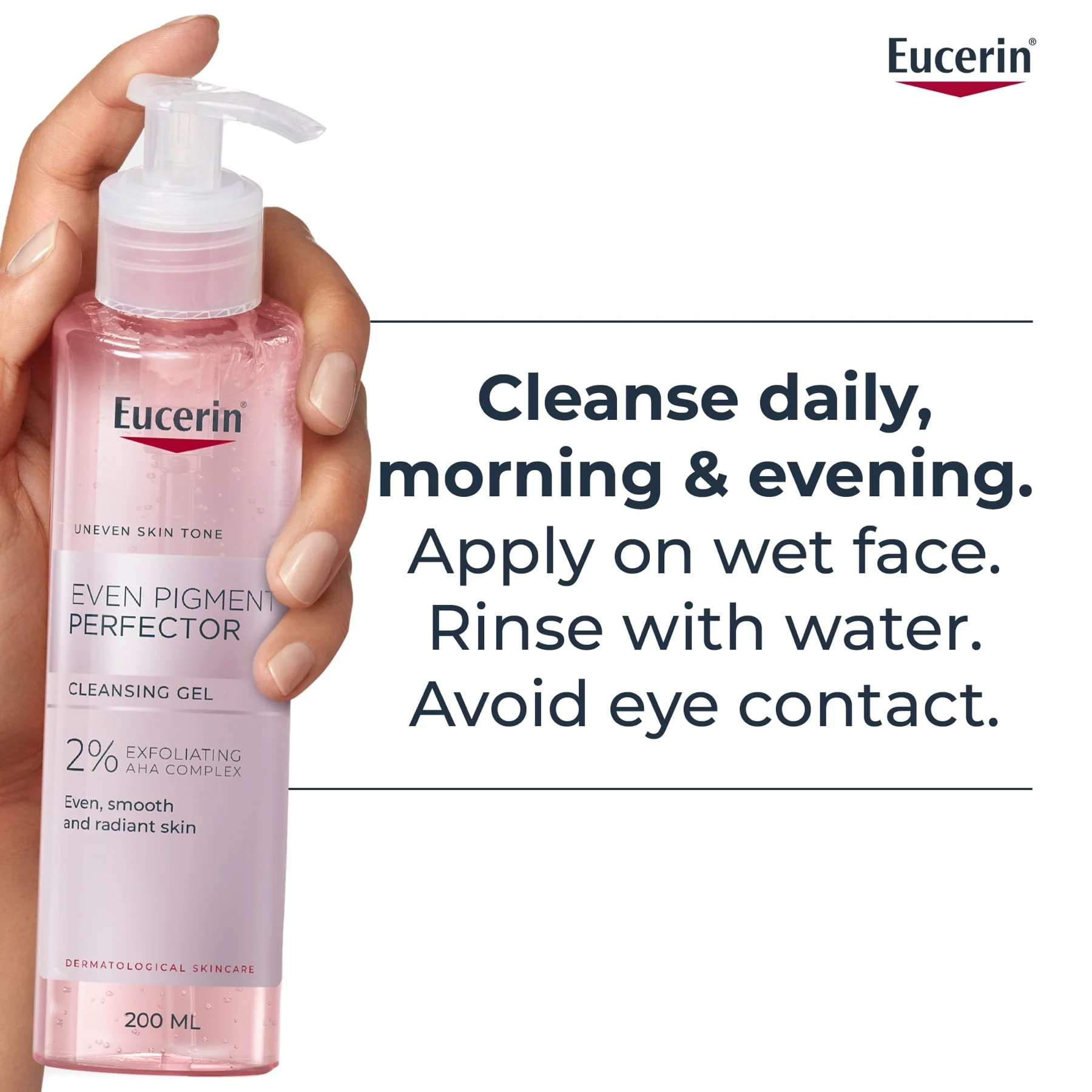 Eucerin Even Pigment Perfector Cleansing Gel 200ml - Image 8