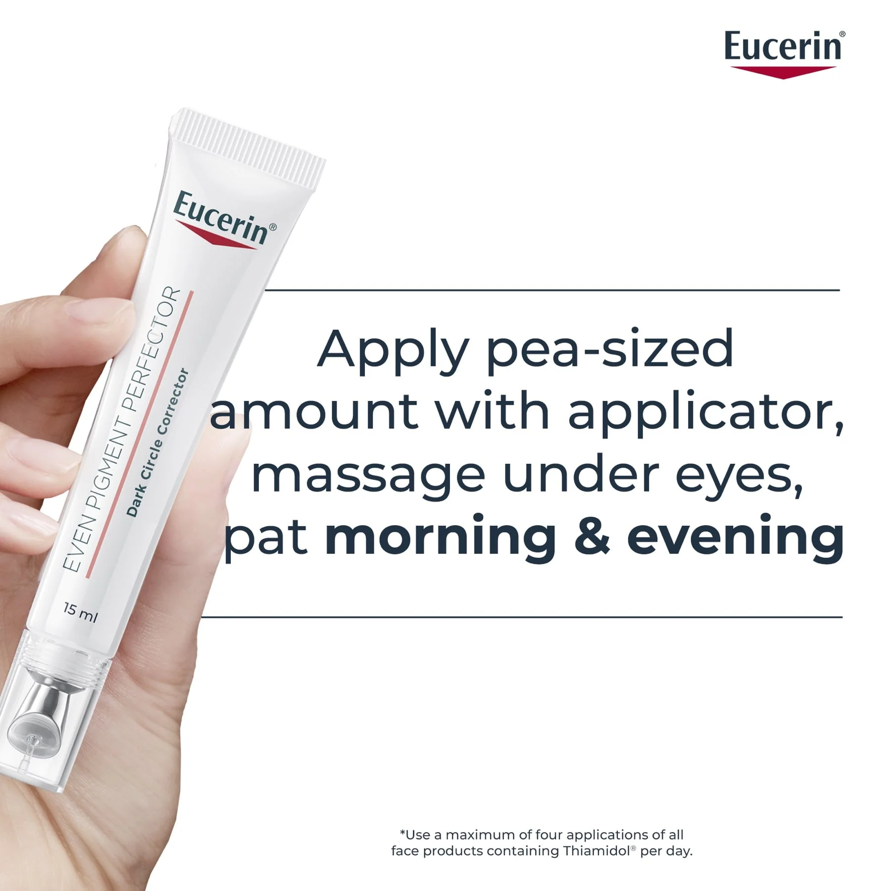Eucerin Even Pigment Perfector Eye Corrector Dark Circle Illuminating Eye Care Cream 15ml - Image 8