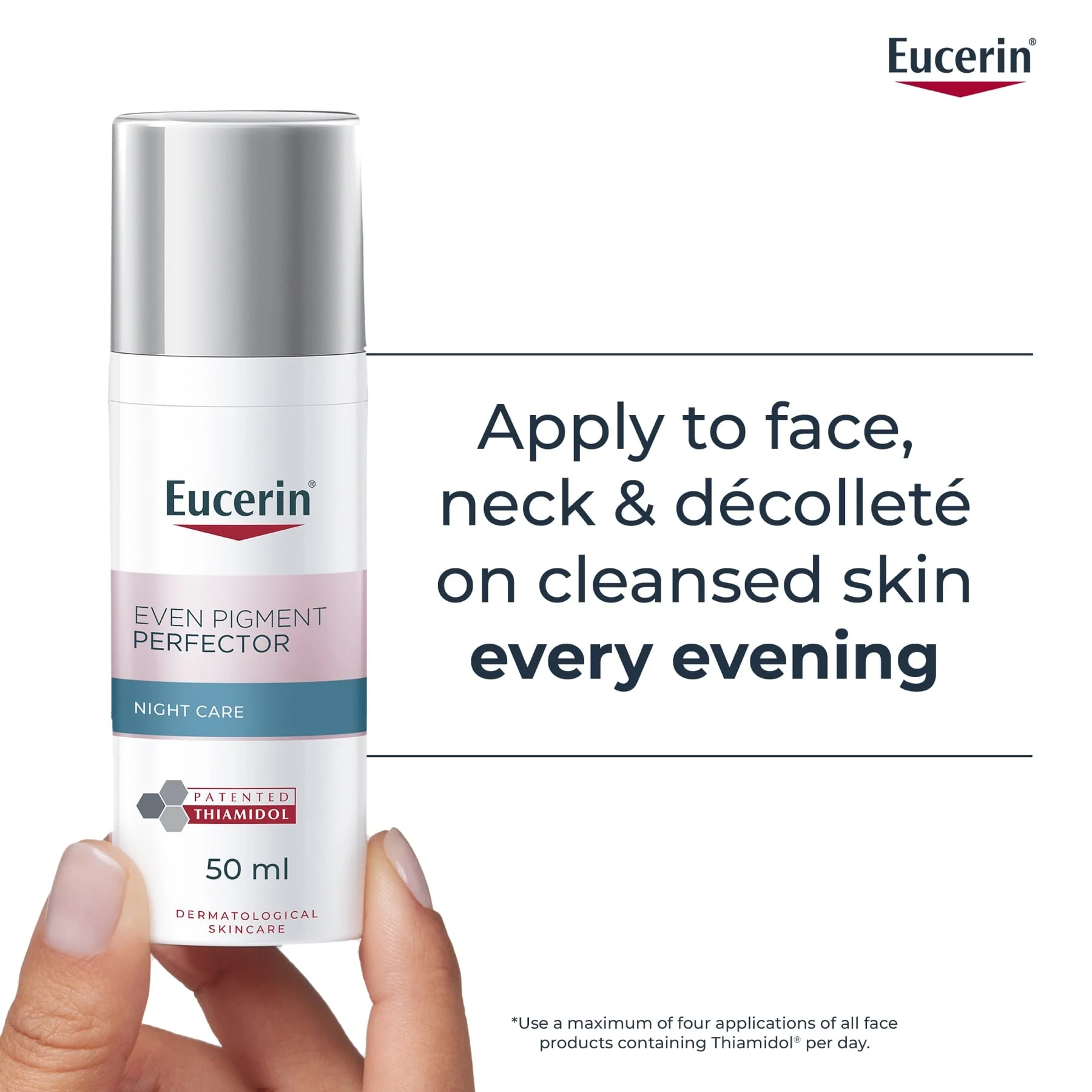 Eucerin Even Pigment Perfector Face Night Cream 50ml - Image 8