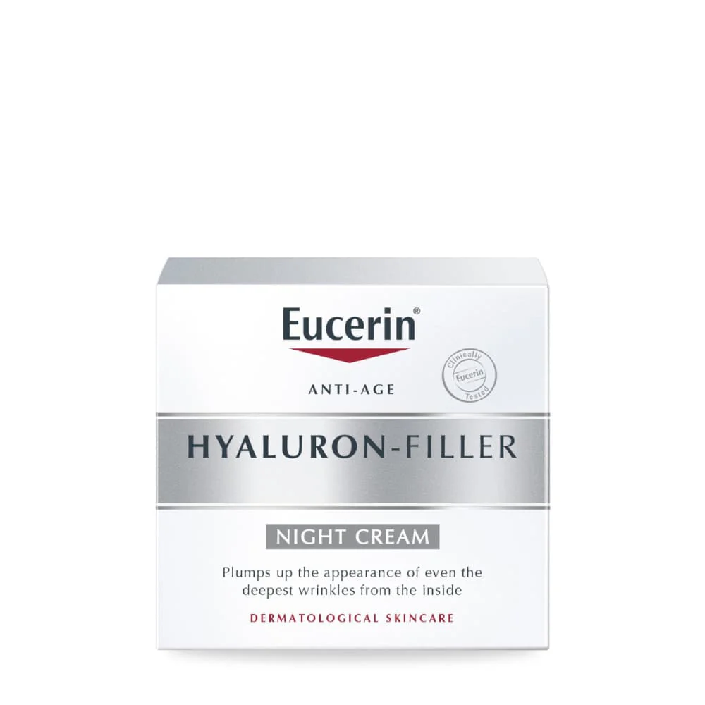 Eucerin Hyaluron Filler Anti-Aging Face Night Cream 50ml - Image 2