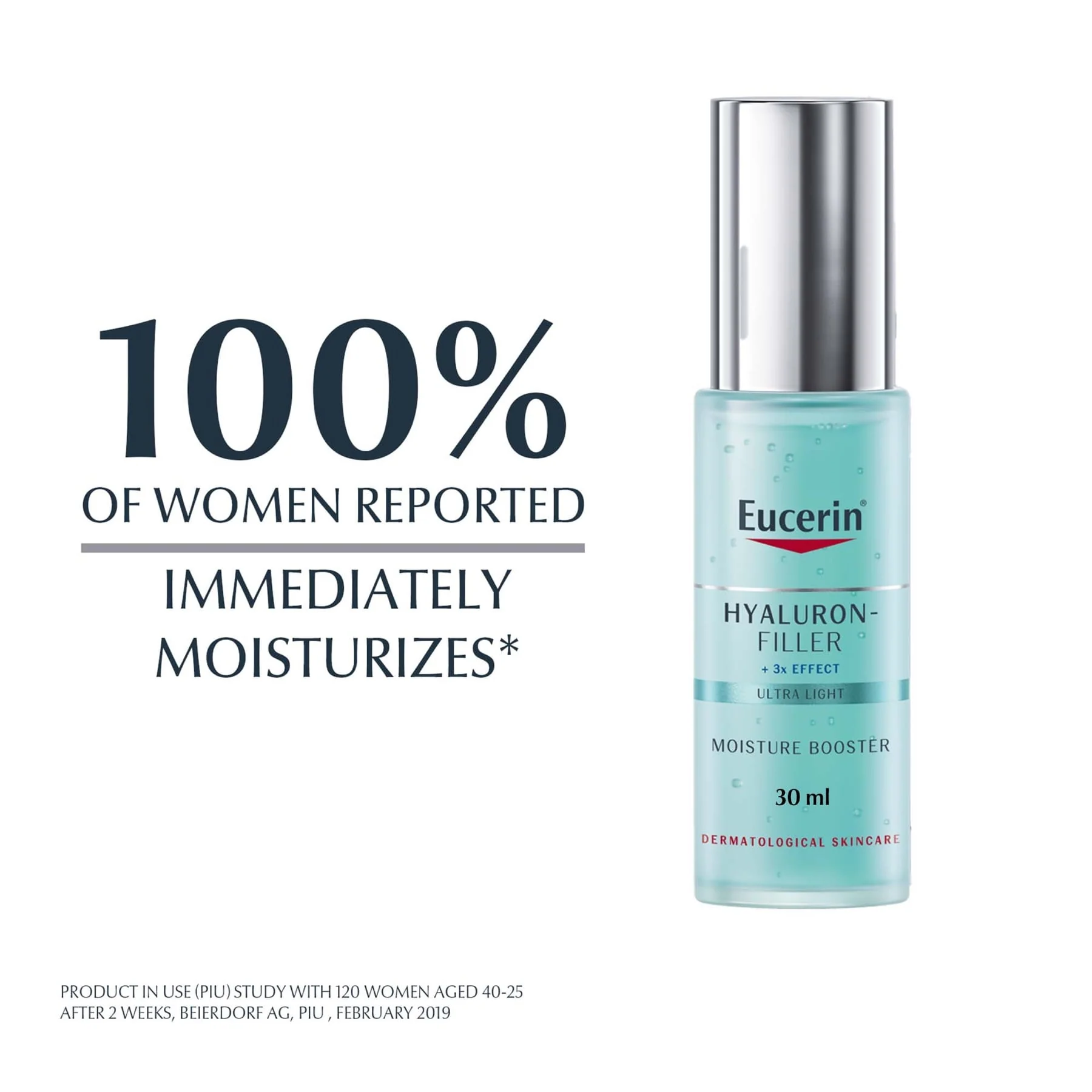 Eucerin Hyaluron Filler Anti-Aging Moisture Booster Face Gel Moisturizer 30ml - Image 2