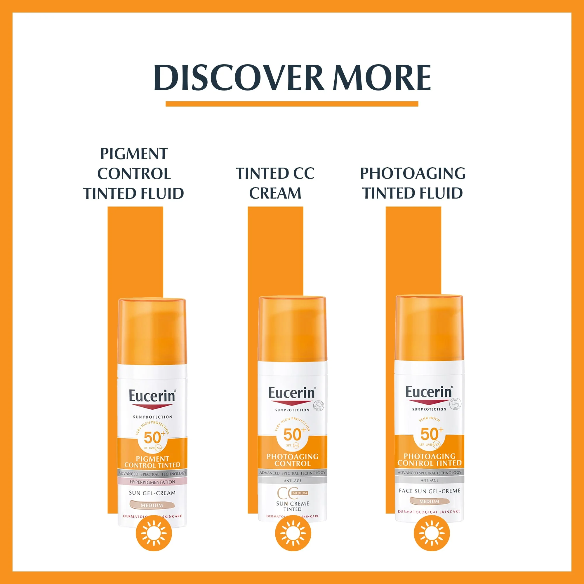 Eucerin Oil Control Sun Gel-Cream  SPF 50+ Medium 50ml - Image 3