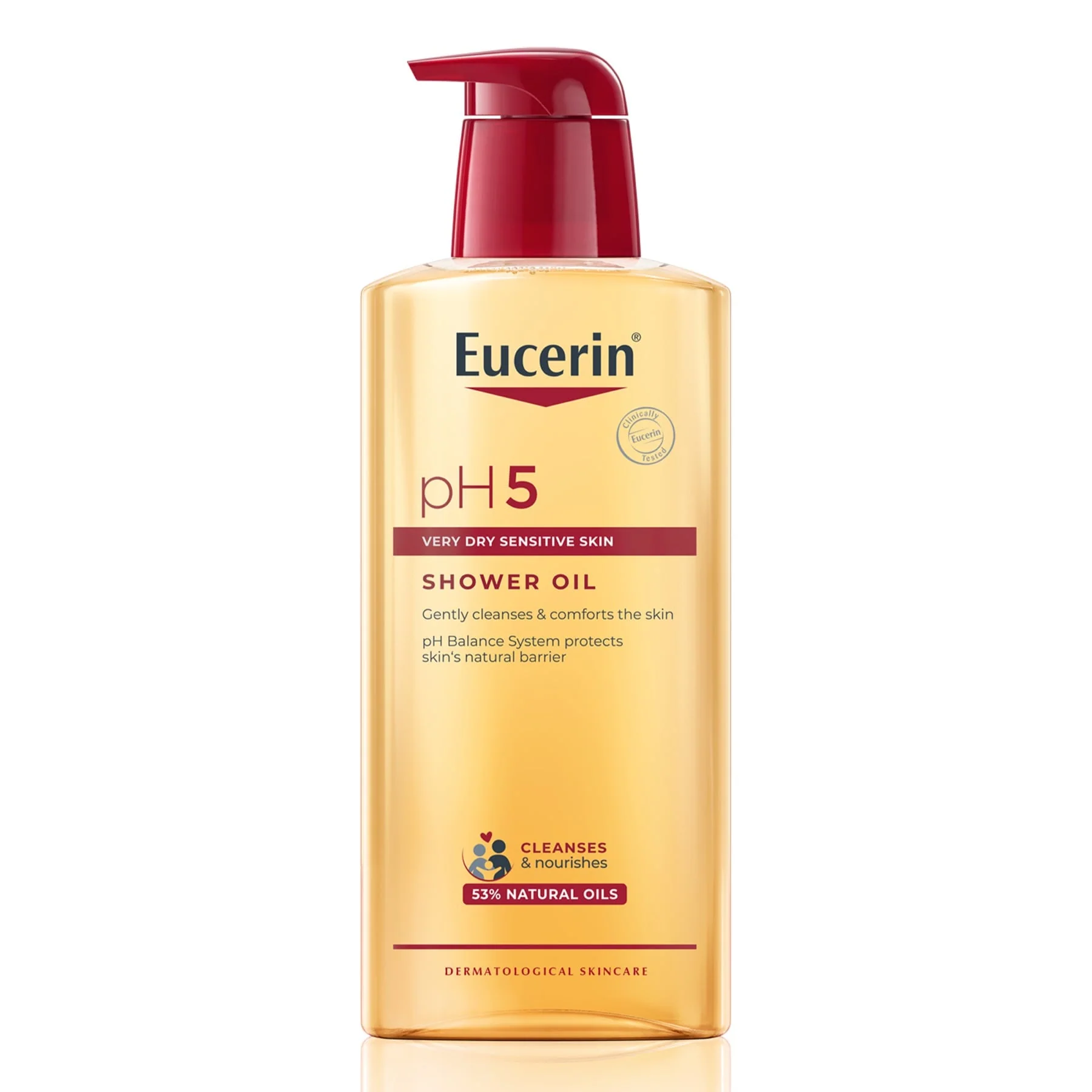 Eucerin pH5 Shower Oil Daily Body Cleanser 400ml - Image 7