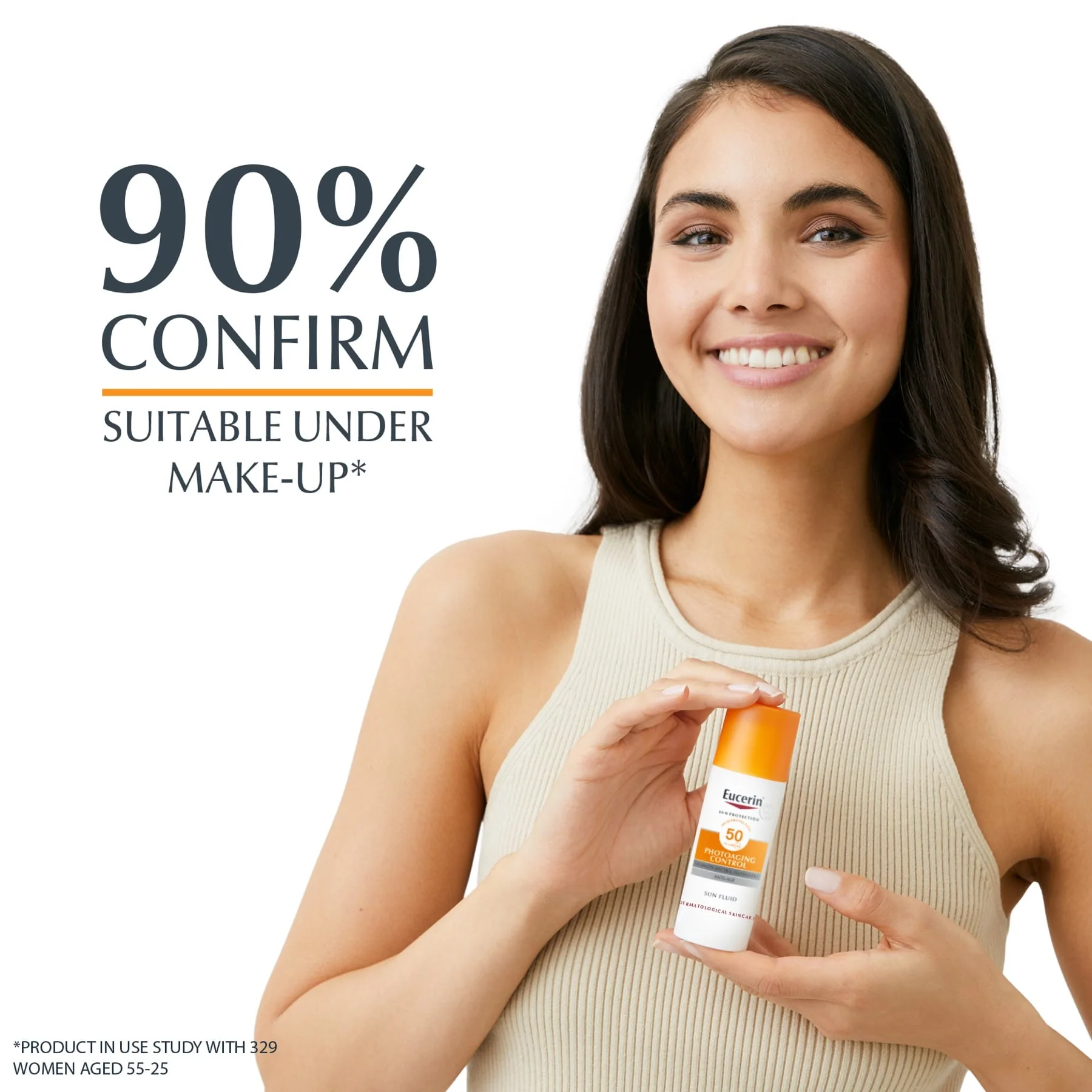 Eucerin Photoaging Control Face Sun Fluid Sunscreen SPF50 50ml - Image 2