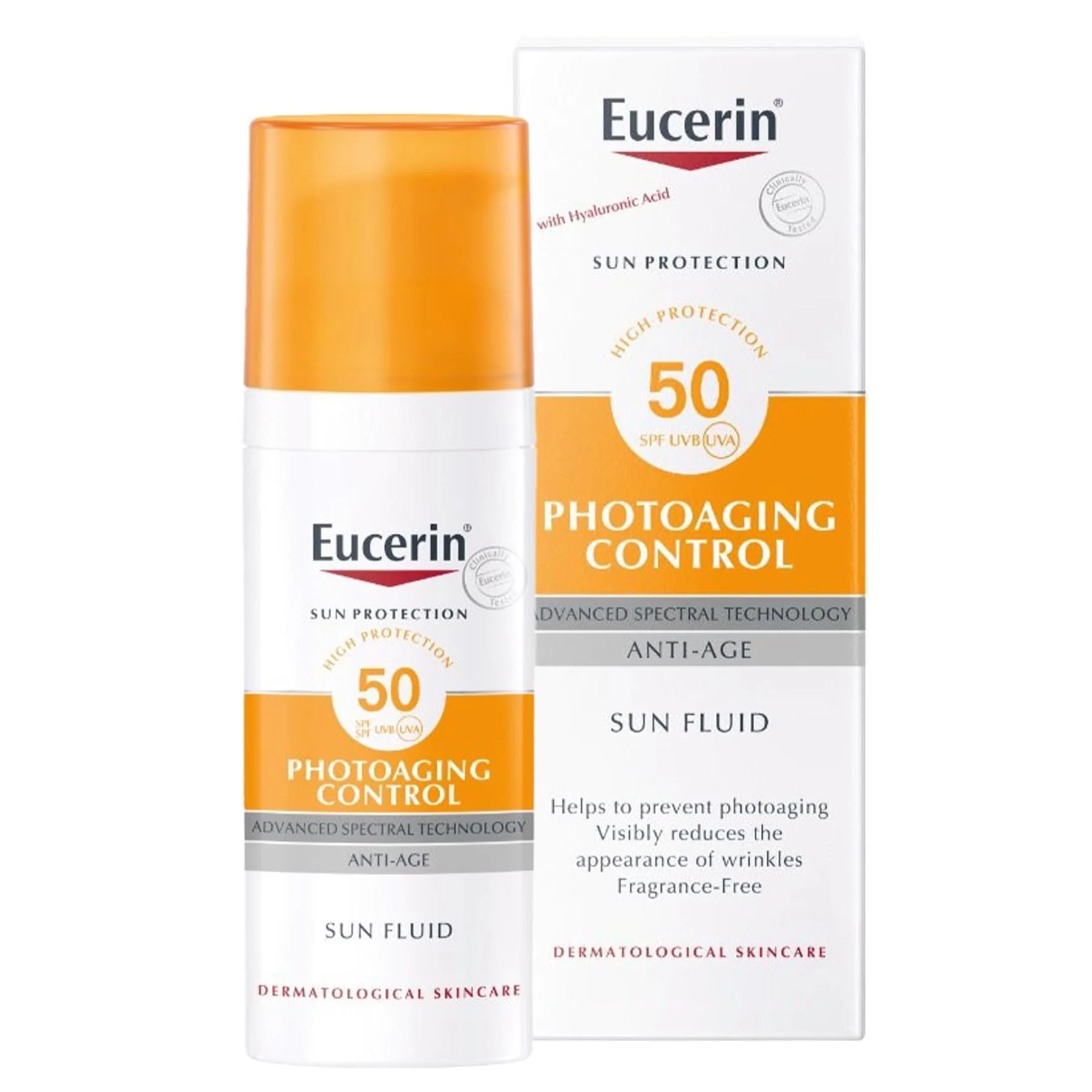 Eucerin Photoaging Control Face Sun Fluid Sunscreen SPF50 50ml - Image 7