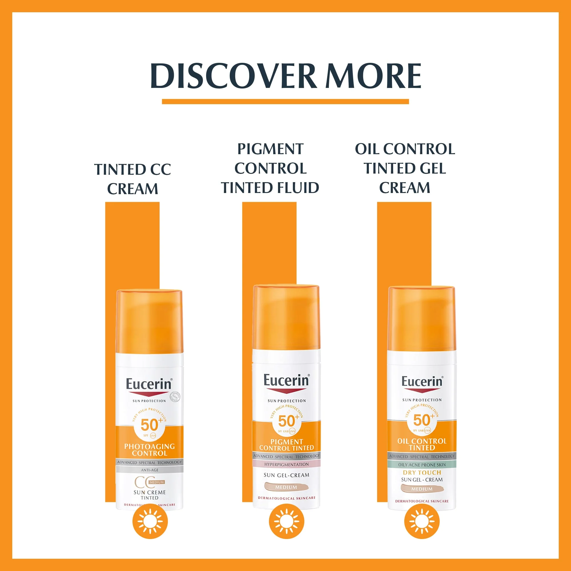 Eucerin Pigment Control Sun Gel-CreamSPF 50+ Medium 50ml - Image 3