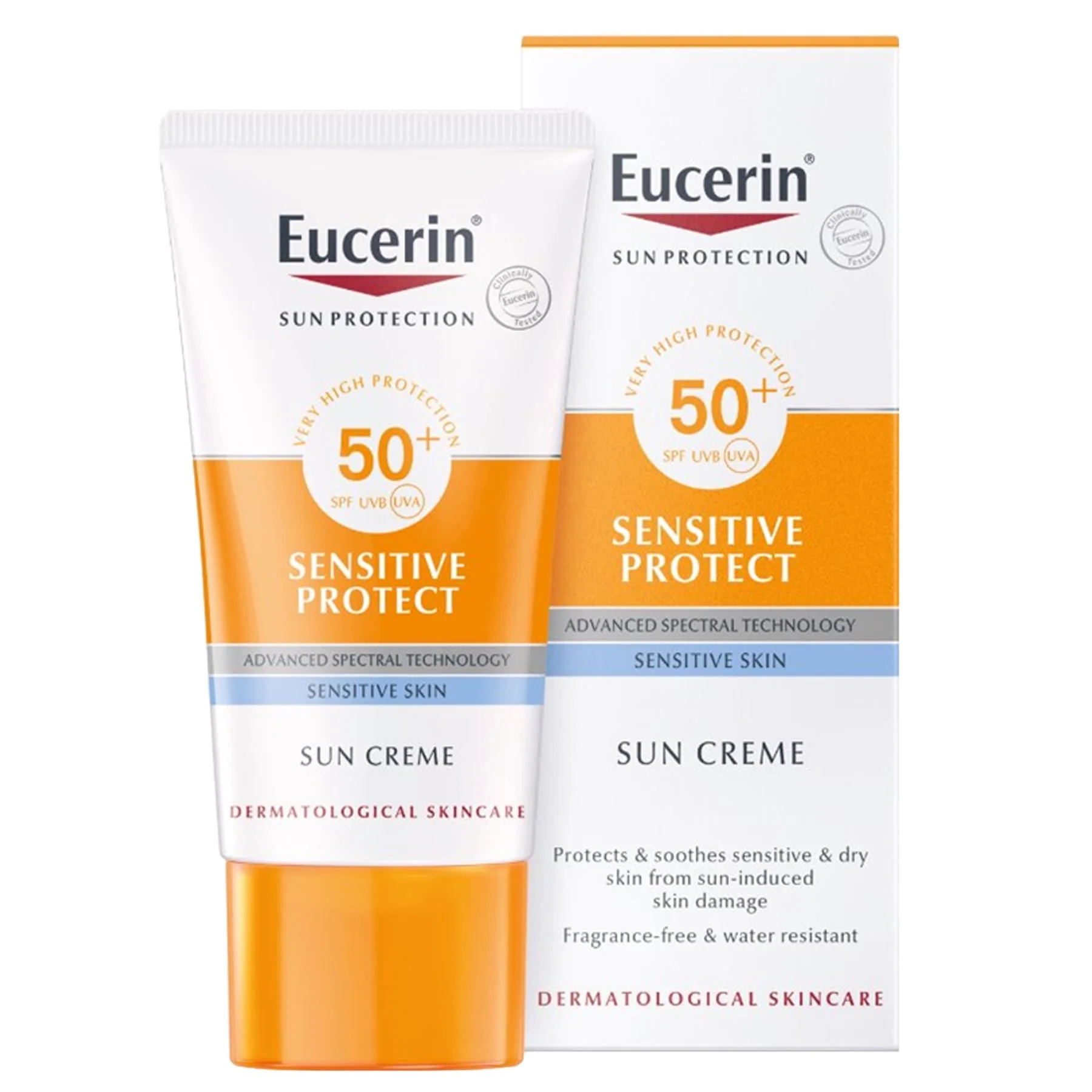 Eucerin Sun Sensitive Protect Facial Sunscreen SPF 50+ 50ml - Image 7