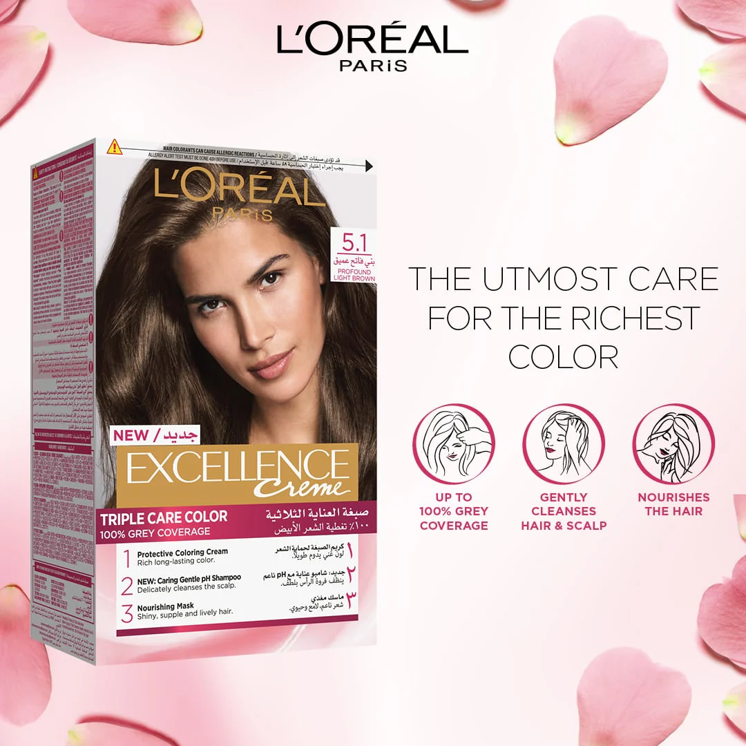 Excellence Creme Permanent Hair Colour 55ml - Image 2