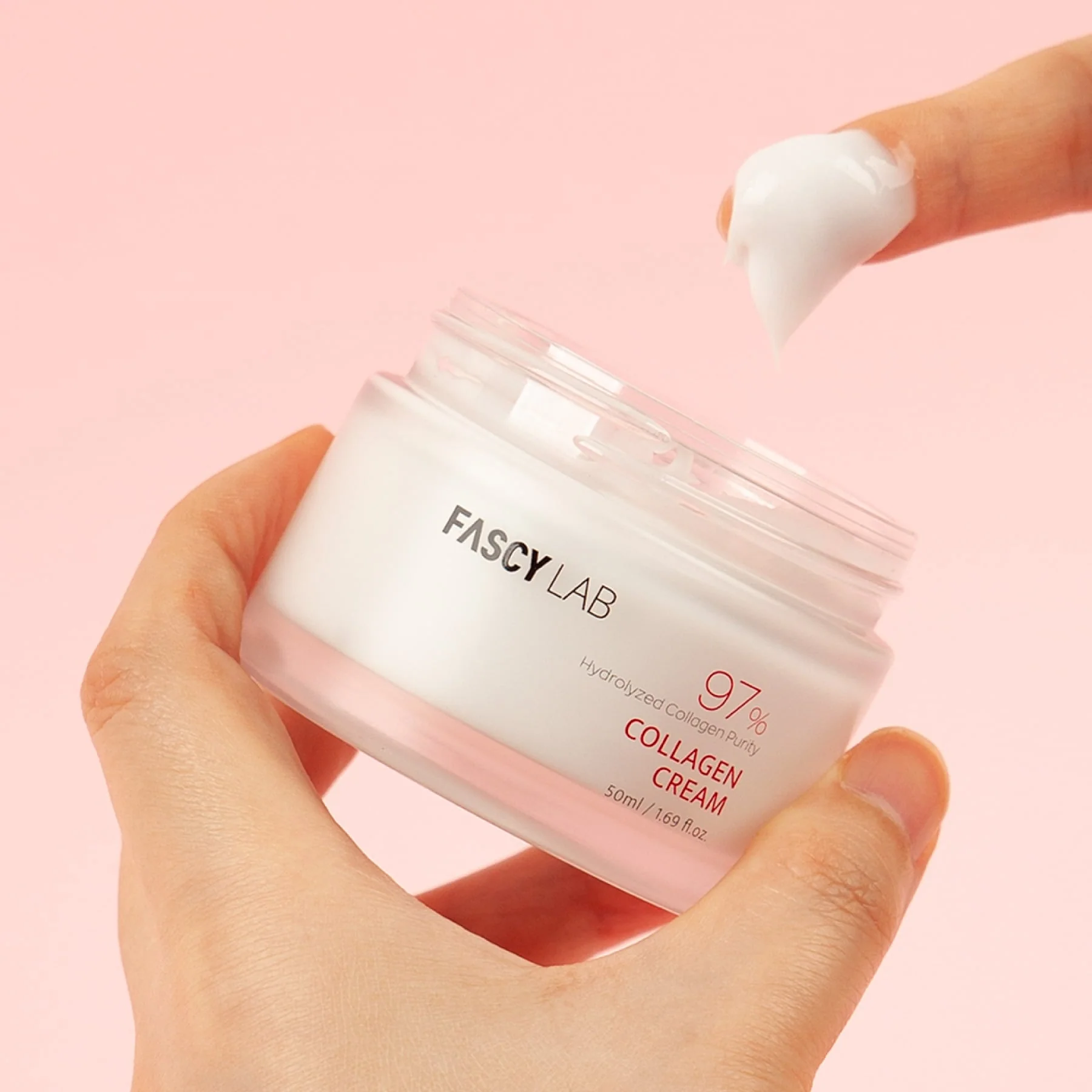 Fascy Lab  Collagen Cream Moisturiser 50ml - Image 2