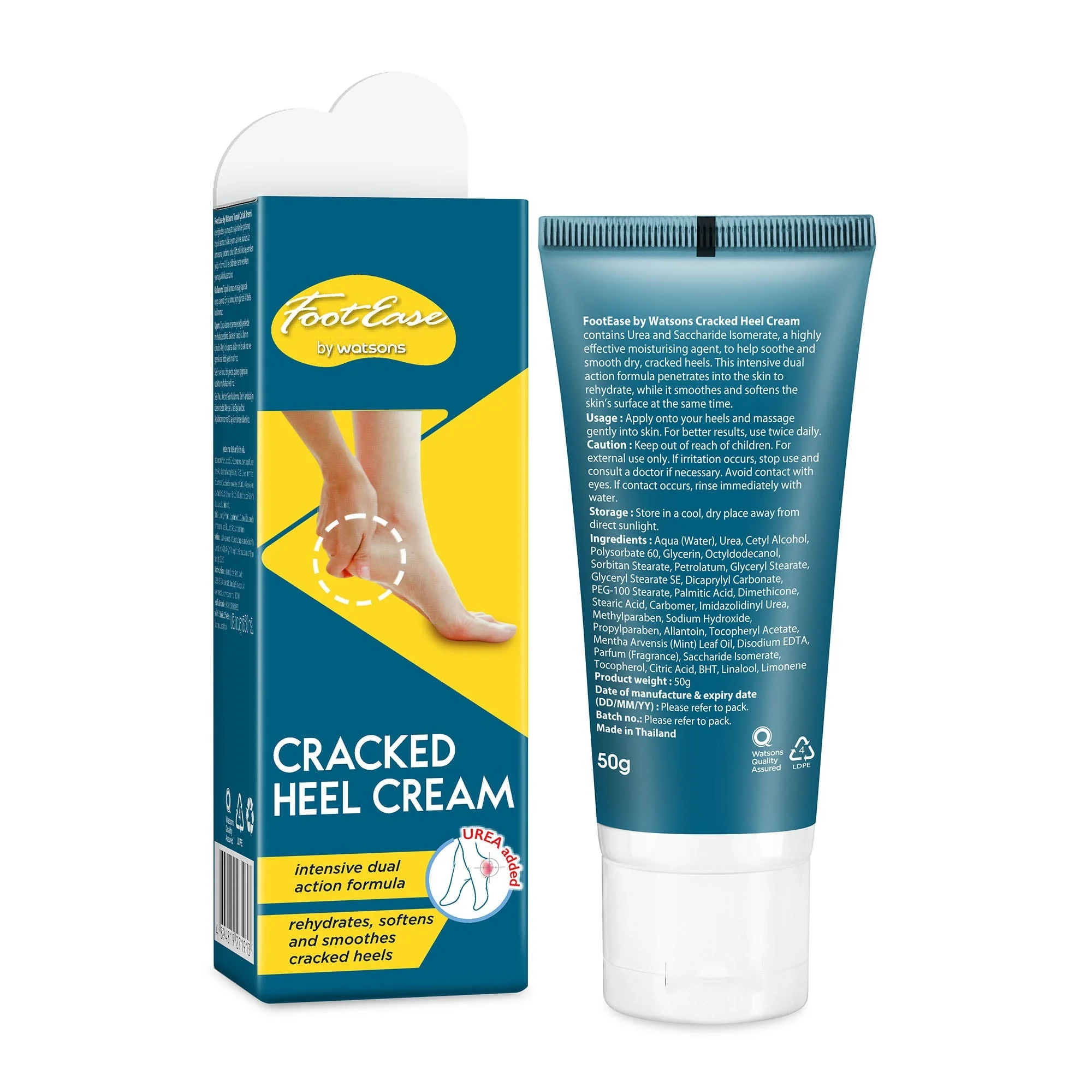 FootEase by Watsons Cracked Heel Cream 50g - Image 2
