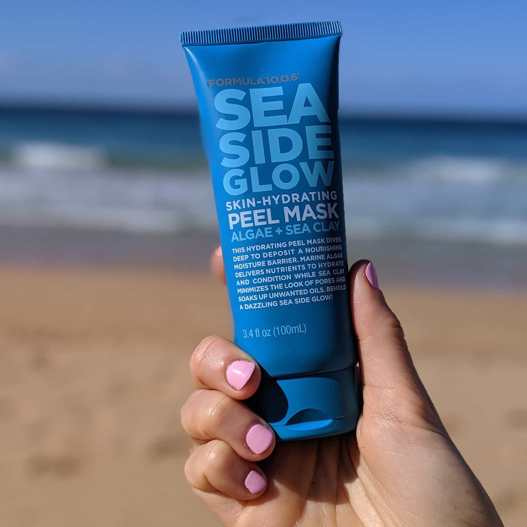 Formula 10.0.6 Sea Side Glow Skin-Hydrating Peel-Off Mask Algae + Sea Clay 100ml - Image 2