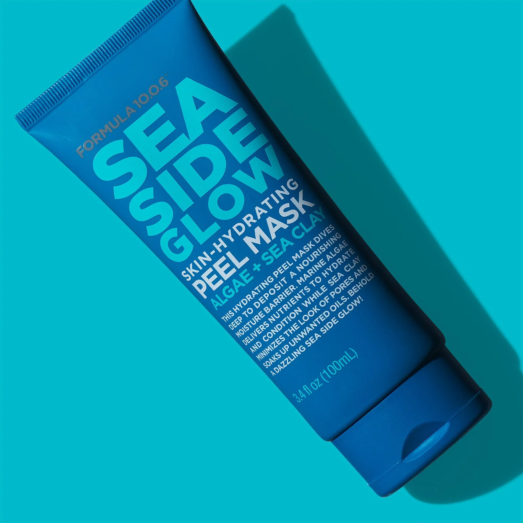 Formula 10.0.6 Sea Side Glow Skin-Hydrating Peel-Off Mask Algae + Sea Clay 100ml - Image 3