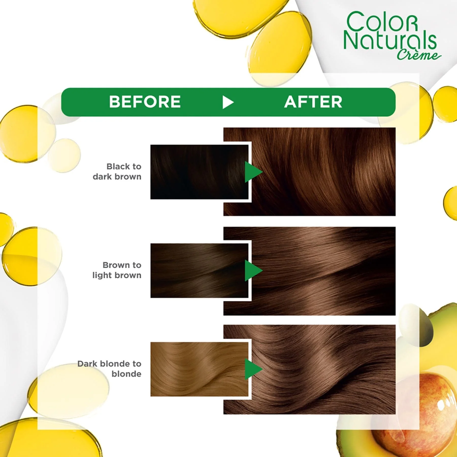 Garnier Colour Naturals Hair Colour 6.34 Brown Chocolate - Image 3