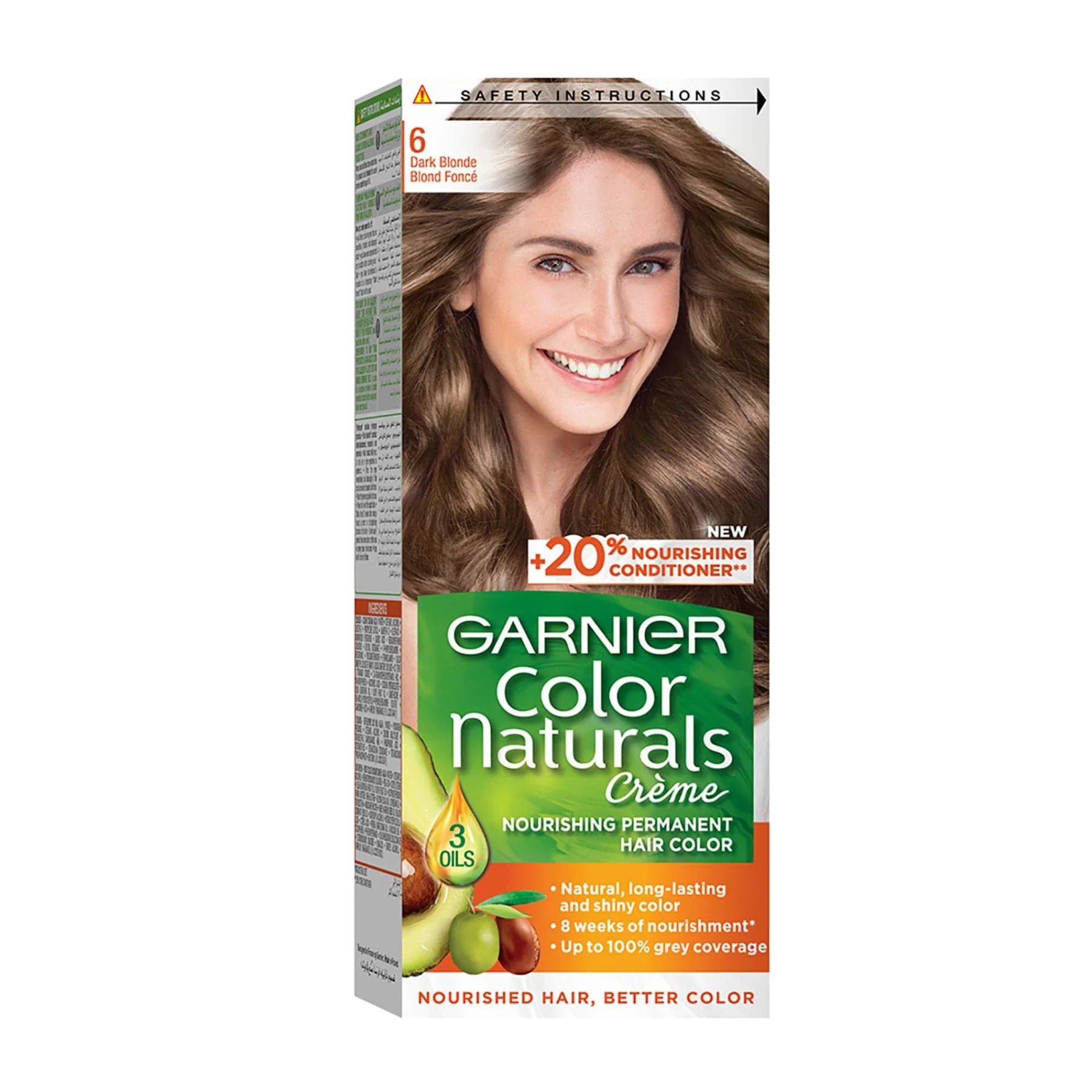 Garnier Colour Naturals Hair Colour 6 Dark Blond - Image 2