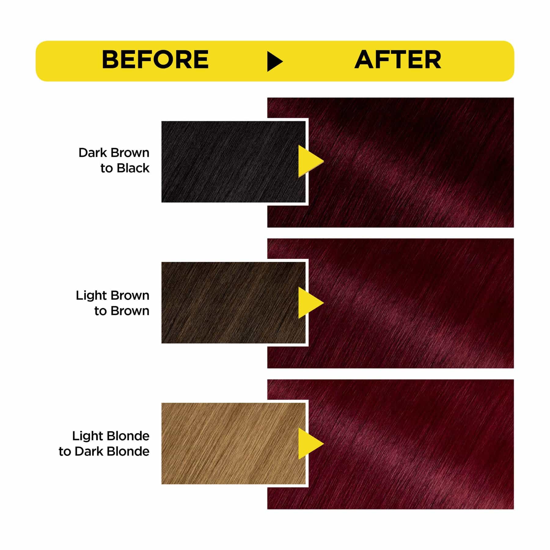 Garnier Olia Ammonia‑free Hair Color 4.6 Dark Red - Image 3