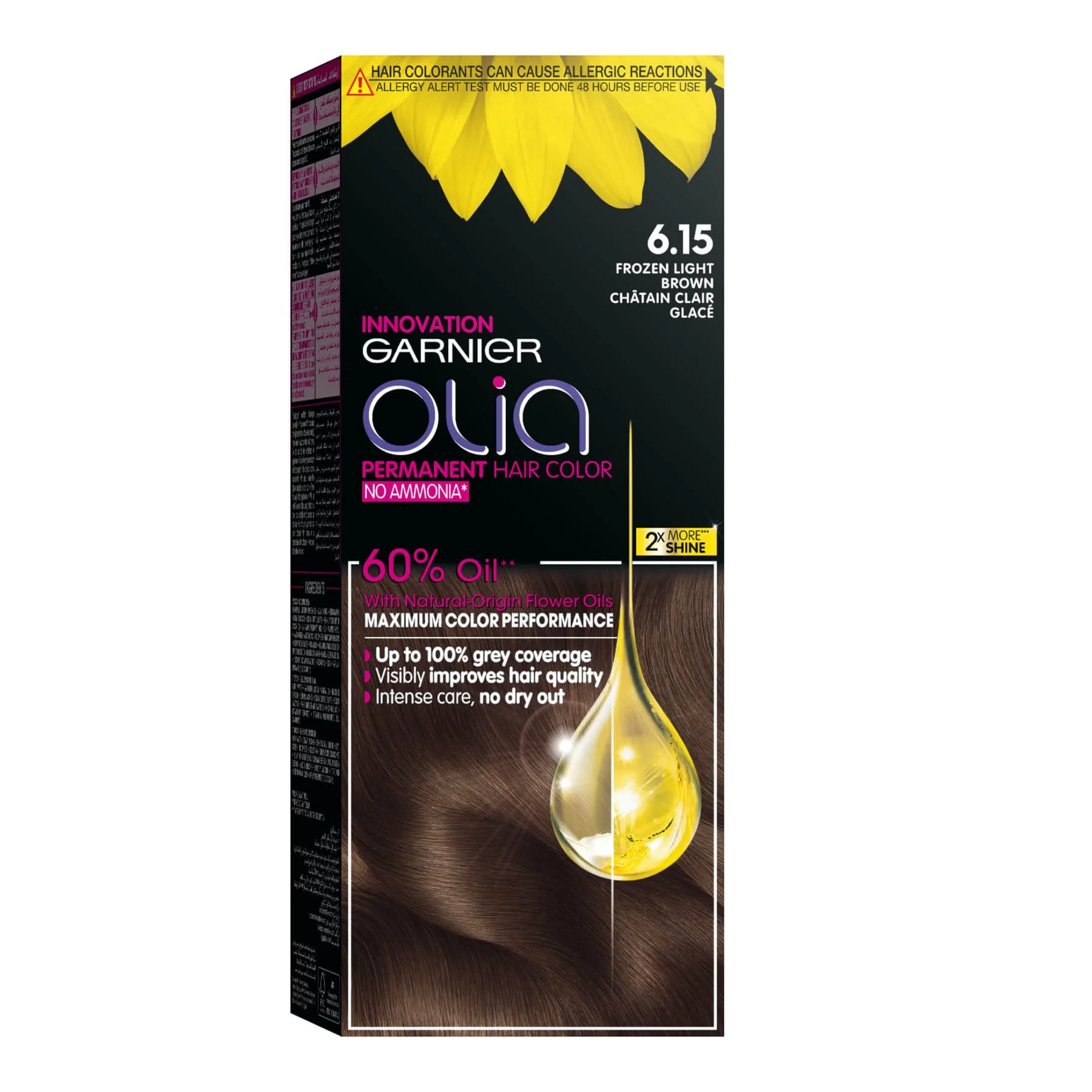 Garnier Olia No Ammonia Permanent Hair Colour 60ml - Image 9