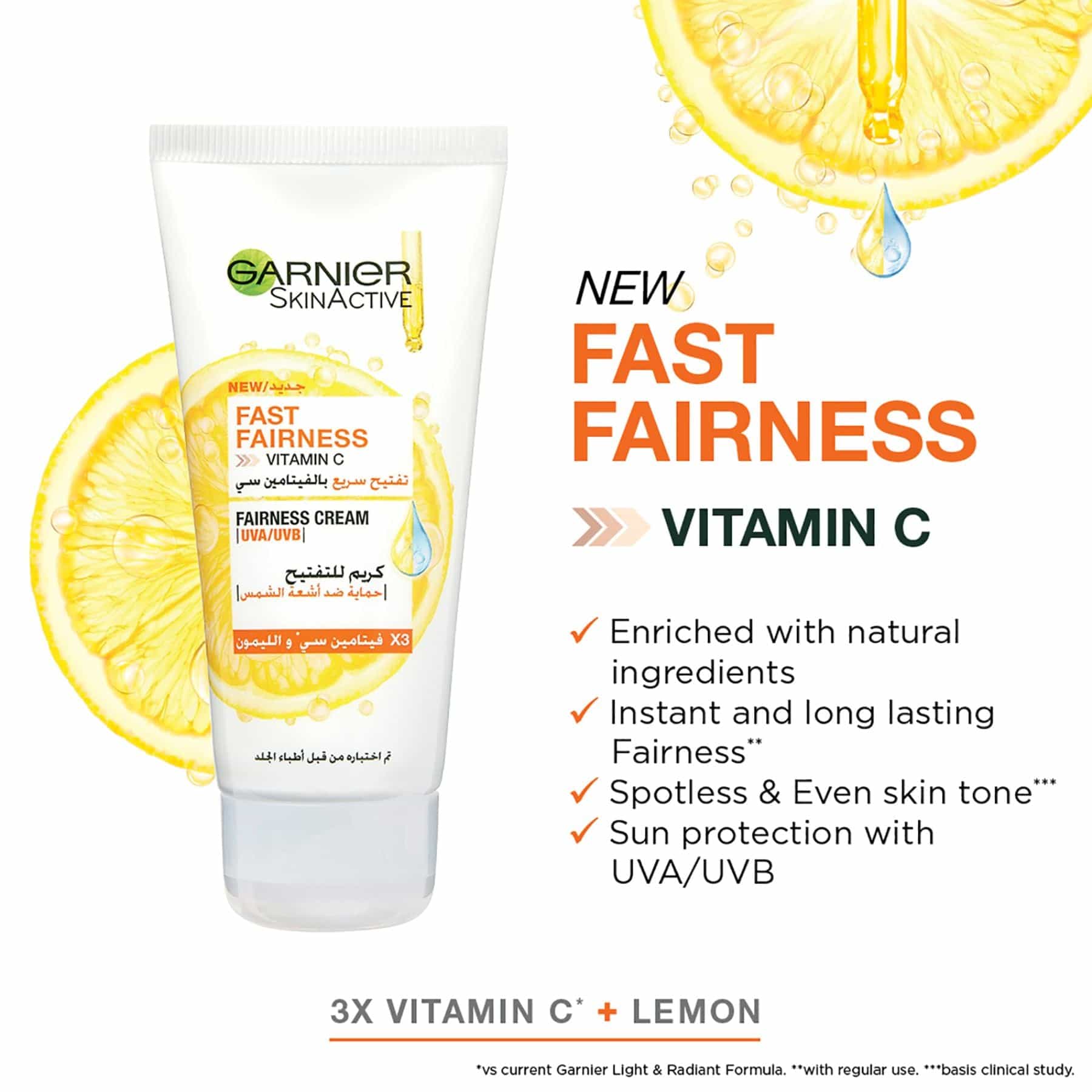 Garnier SkinActive Fast Fairness Vitamin C Day Cream - Image 14