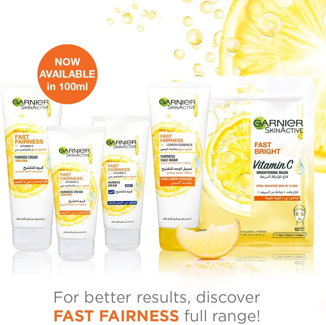 Garnier SkinActive Fast Fairness Vitamin C Day Cream - Image 6