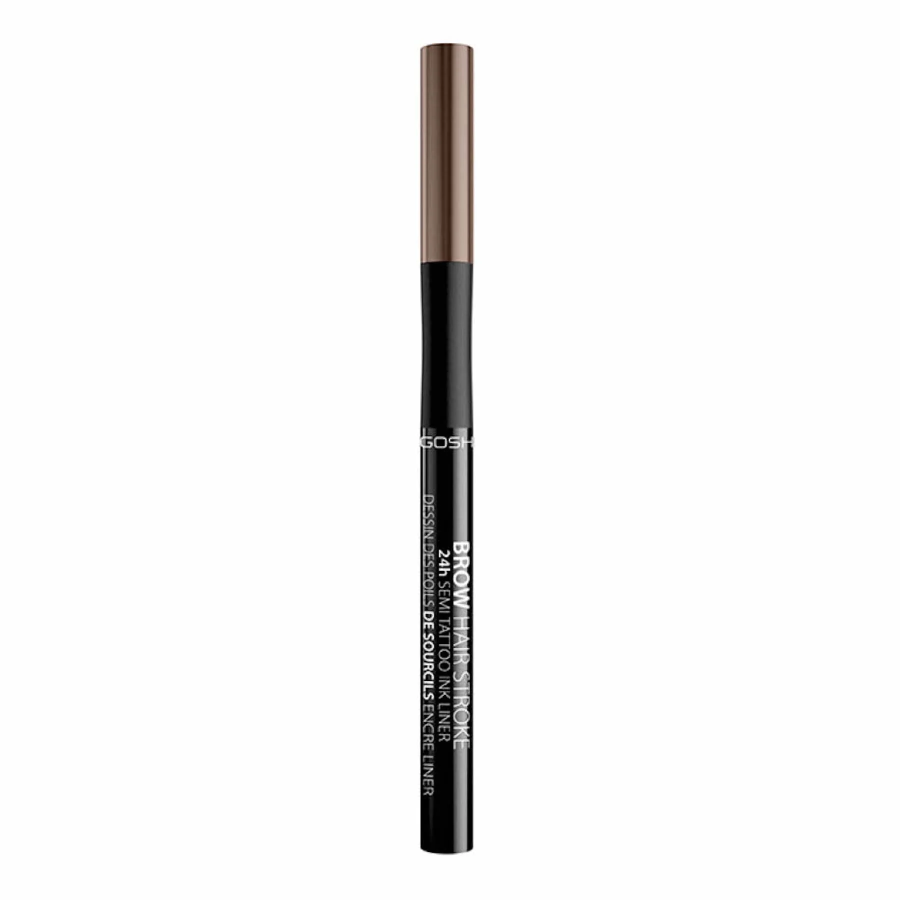 Gosh Brow Hair Stroke 24H Semi-Tattoo Ink Brow Pen Liner 1ml - Image 3