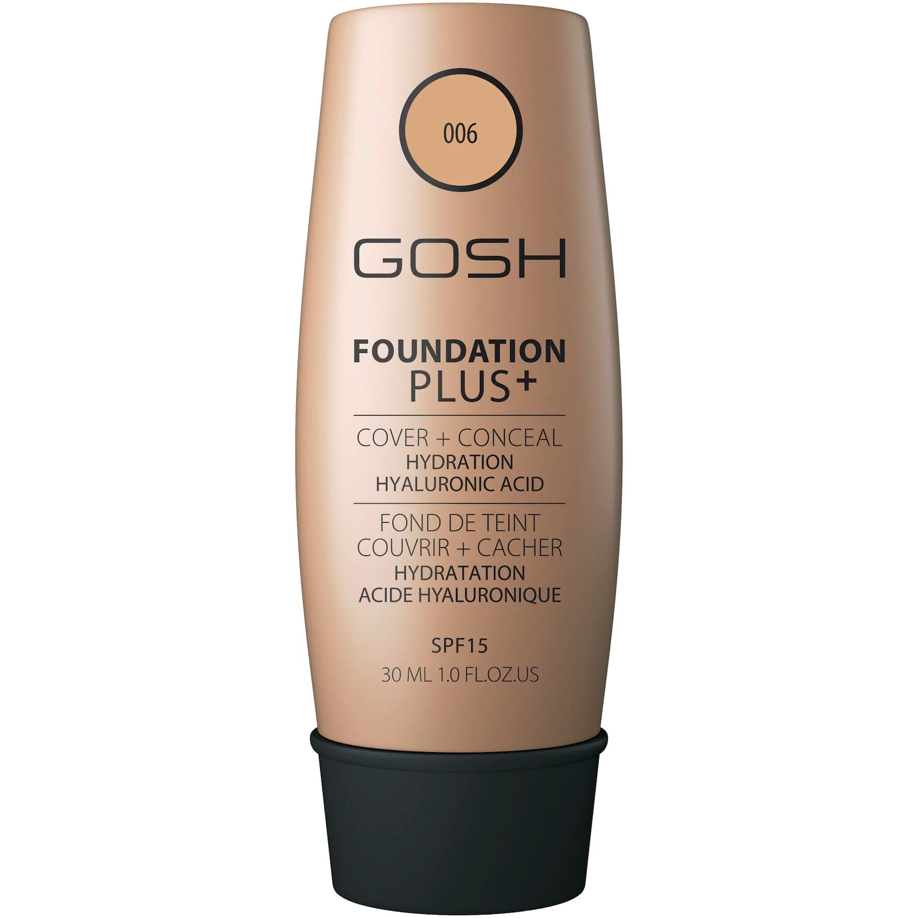 Gosh Cover + Conceal Foundation Plus+ Natural Finish 30ml - Image 2