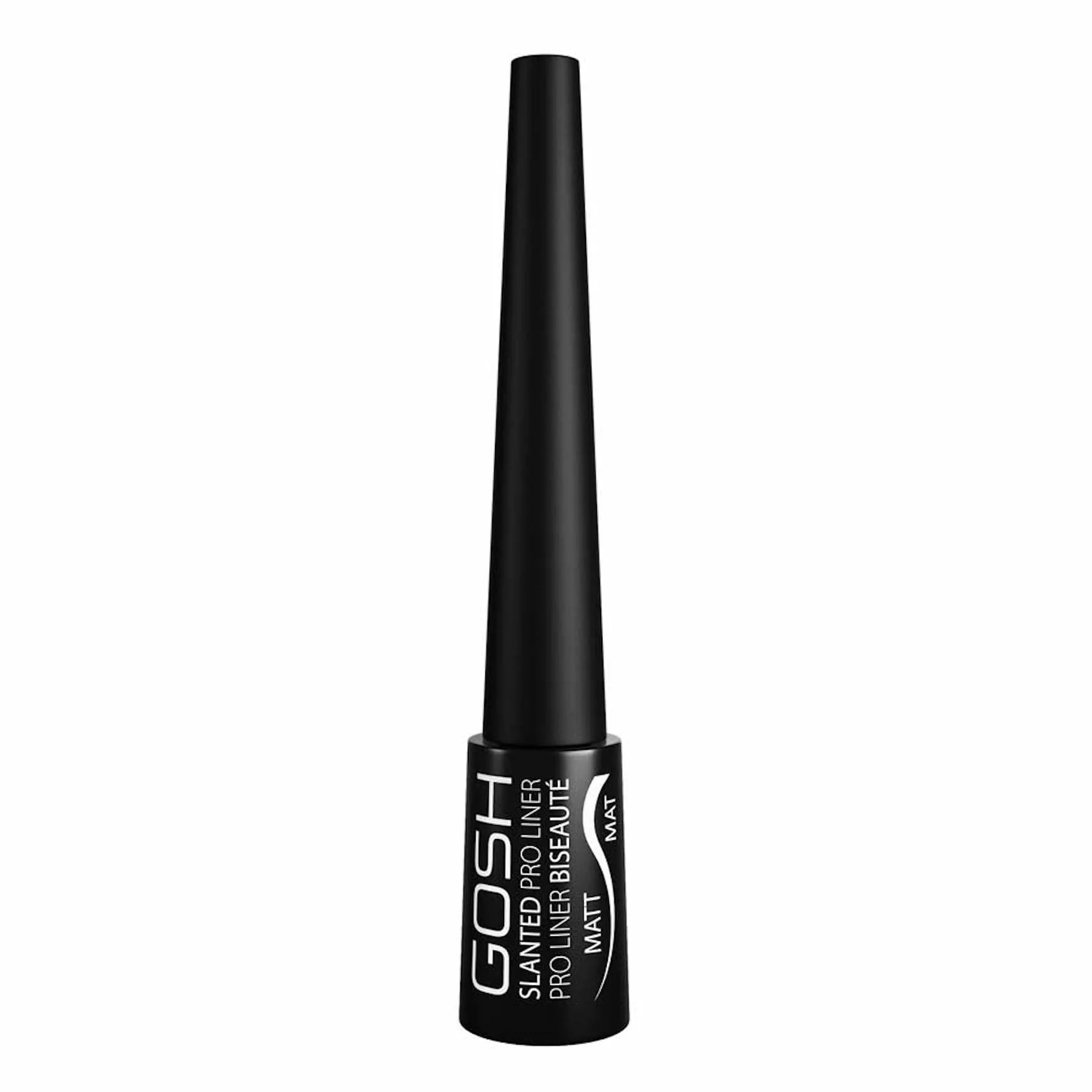 Gosh Slanted Pro Liner Liquid Eyeliner 002 Matt Black 3ml