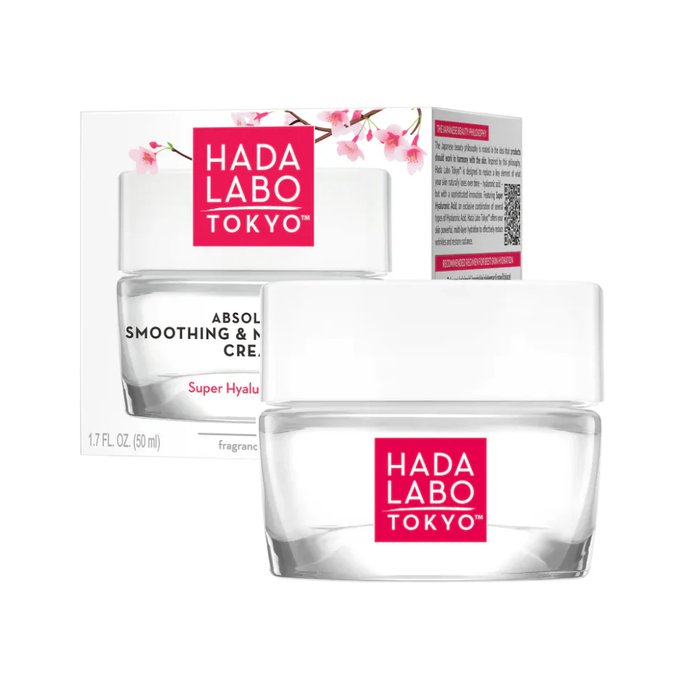 Hada Labo Tokyo Absolute Smoothing & Moisturising Cream 50ml - Image 2
