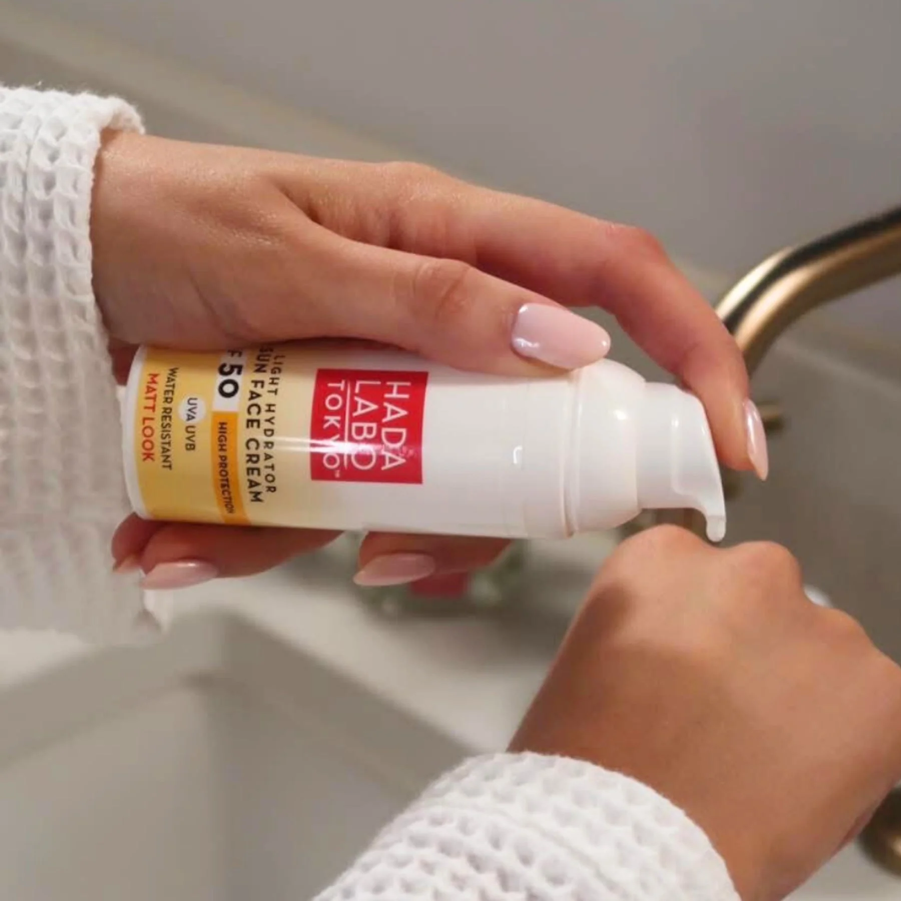 Hada Labo Tokyo Hada Labo Tokyo Face Sun Cream SPF50 50ml - Image 3