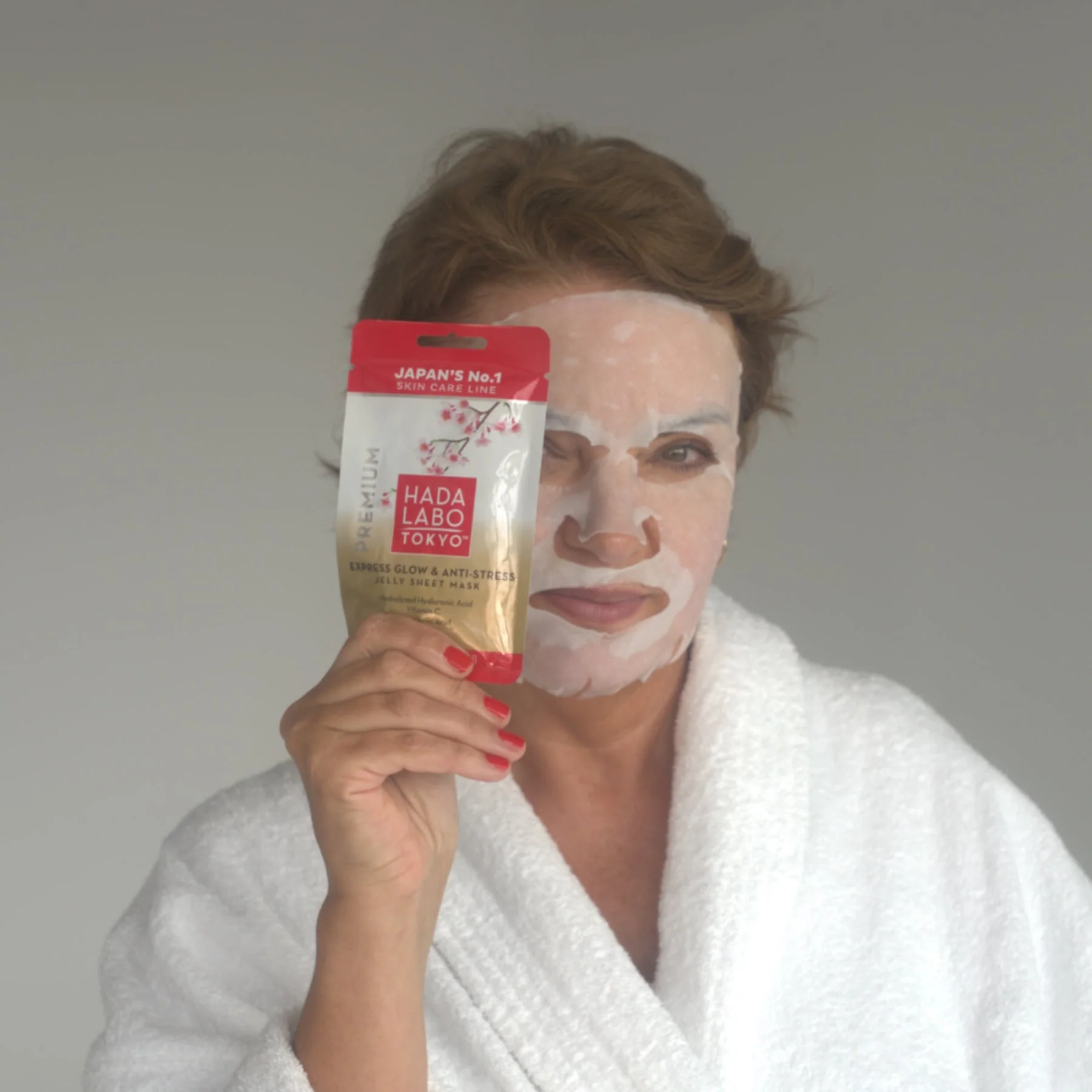Hada Labo Tokyo Premium Facial Mask 23ml - Image 2