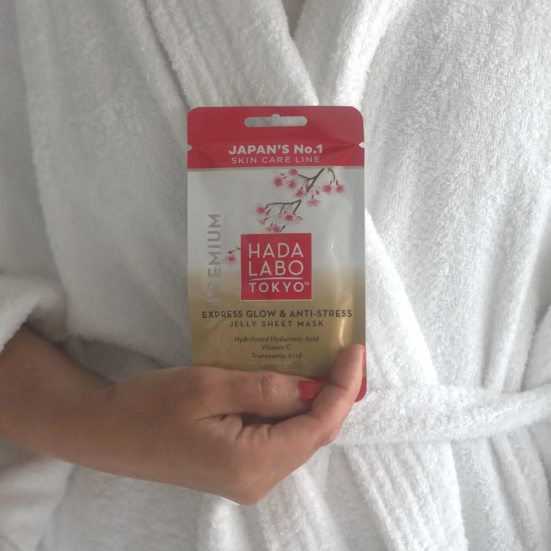 Hada Labo Tokyo Premium Facial Mask 23ml - Image 3