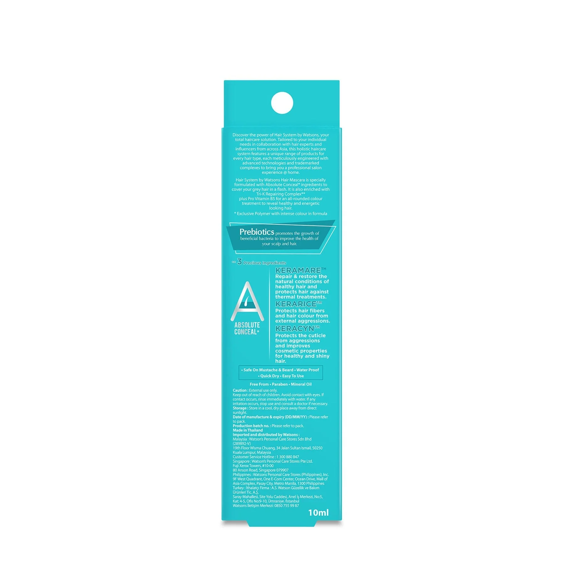 Hair System by Watsons Hair Mascara 10ml - Image 2