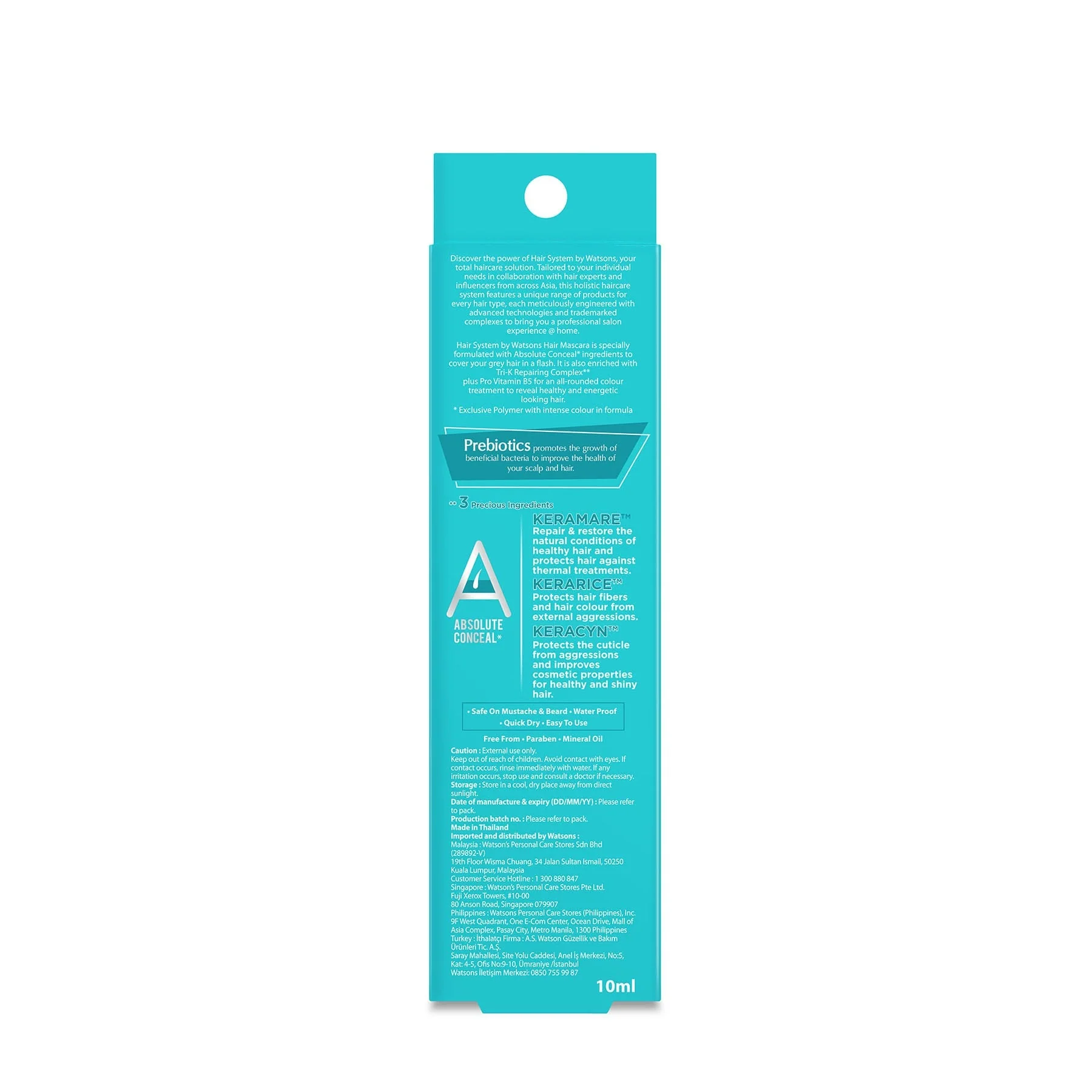 Hair System by Watsons Hair Mascara 10ml - Image 4