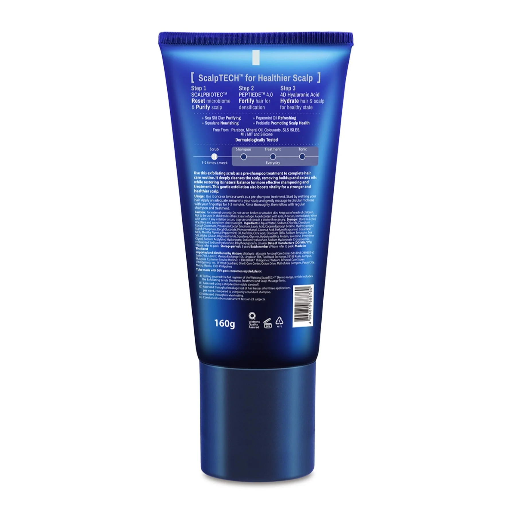 Hair System by Watsons Scalptech Dermo Restoring Exfoliating Scrub - Image 2