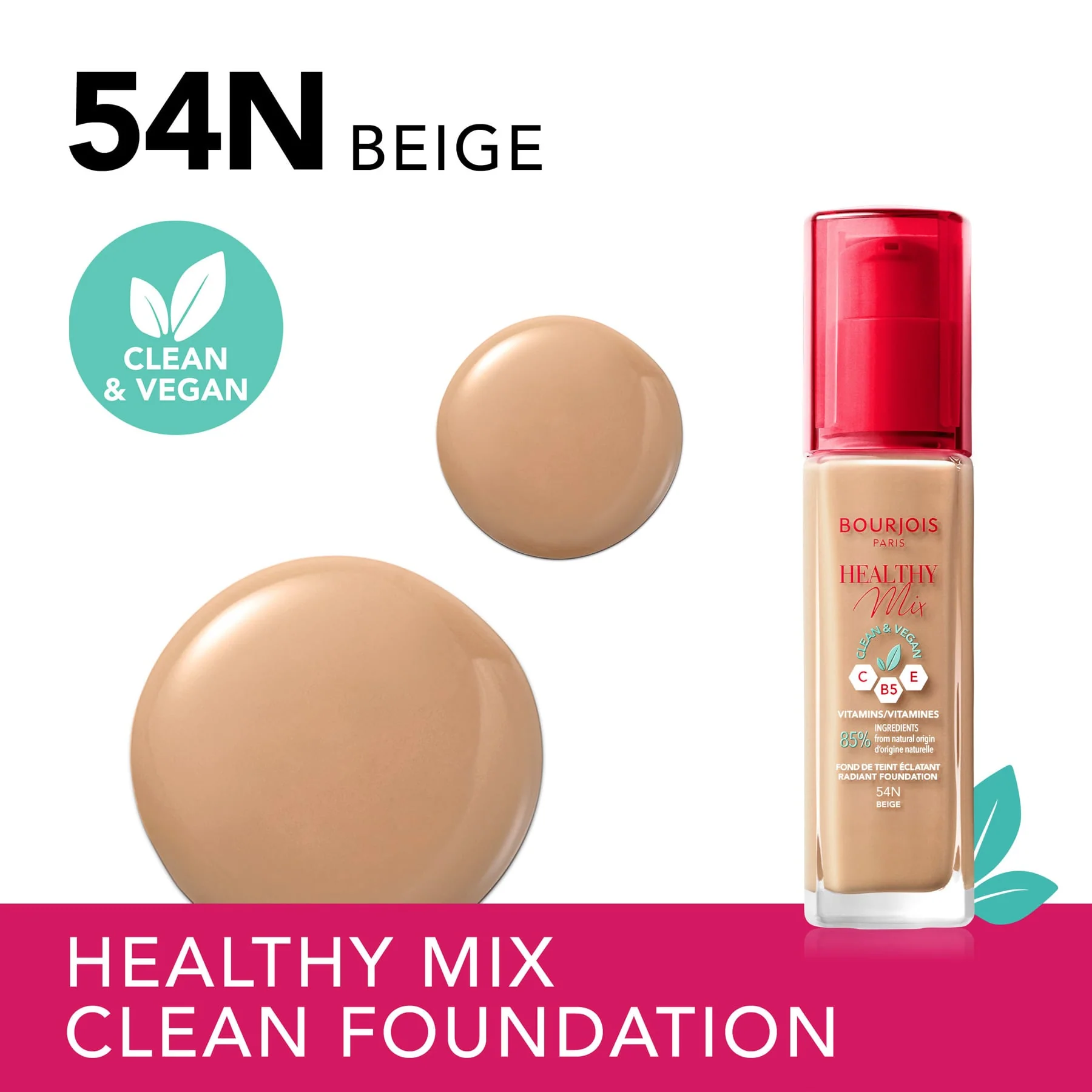 Healthy Mix Clean Foundation 30ml - Image 67