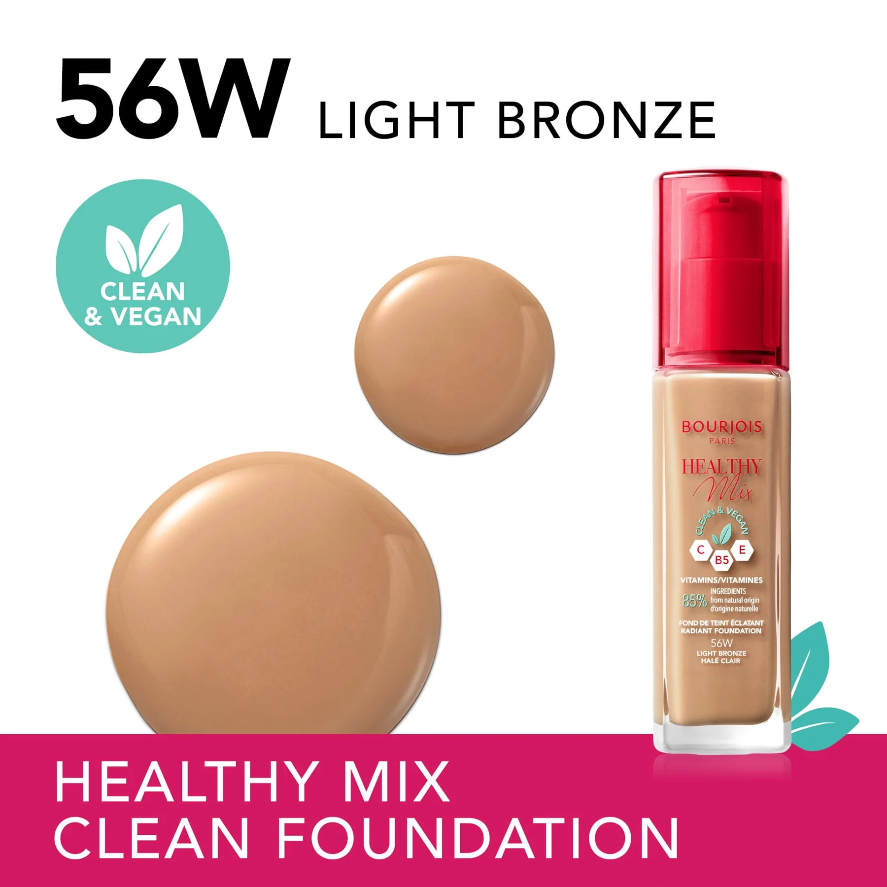 Healthy Mix Clean Foundation 30ml - Image 80