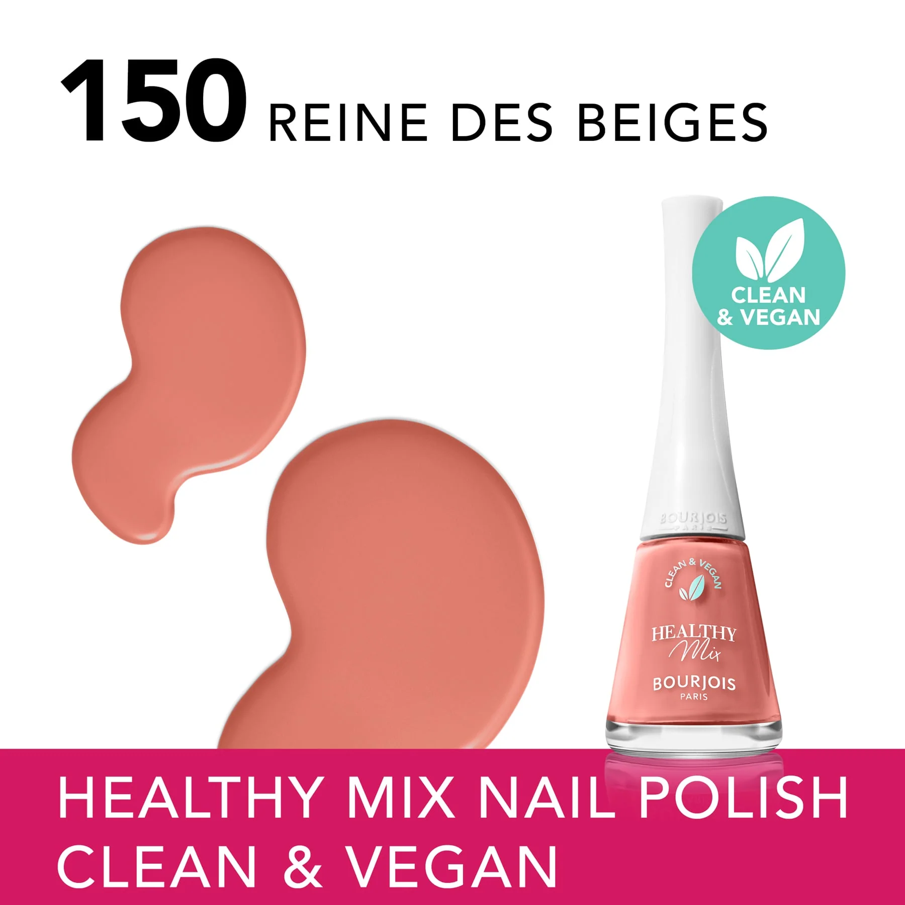 Bourjois Healthy Mix Vegan Nail Polish 9ml - Image 19