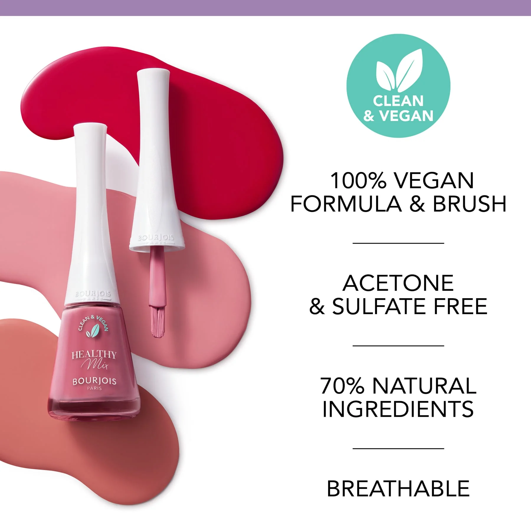 Bourjois Healthy Mix Vegan Nail Polish 9ml - Image 20