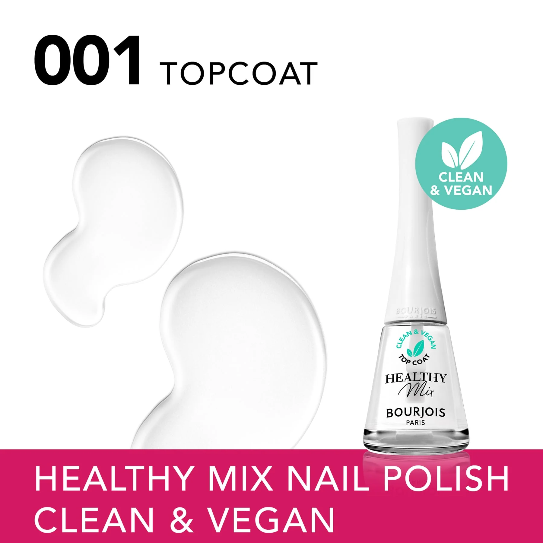Bourjois Healthy Mix Vegan Nail Polish 9ml - Image 59