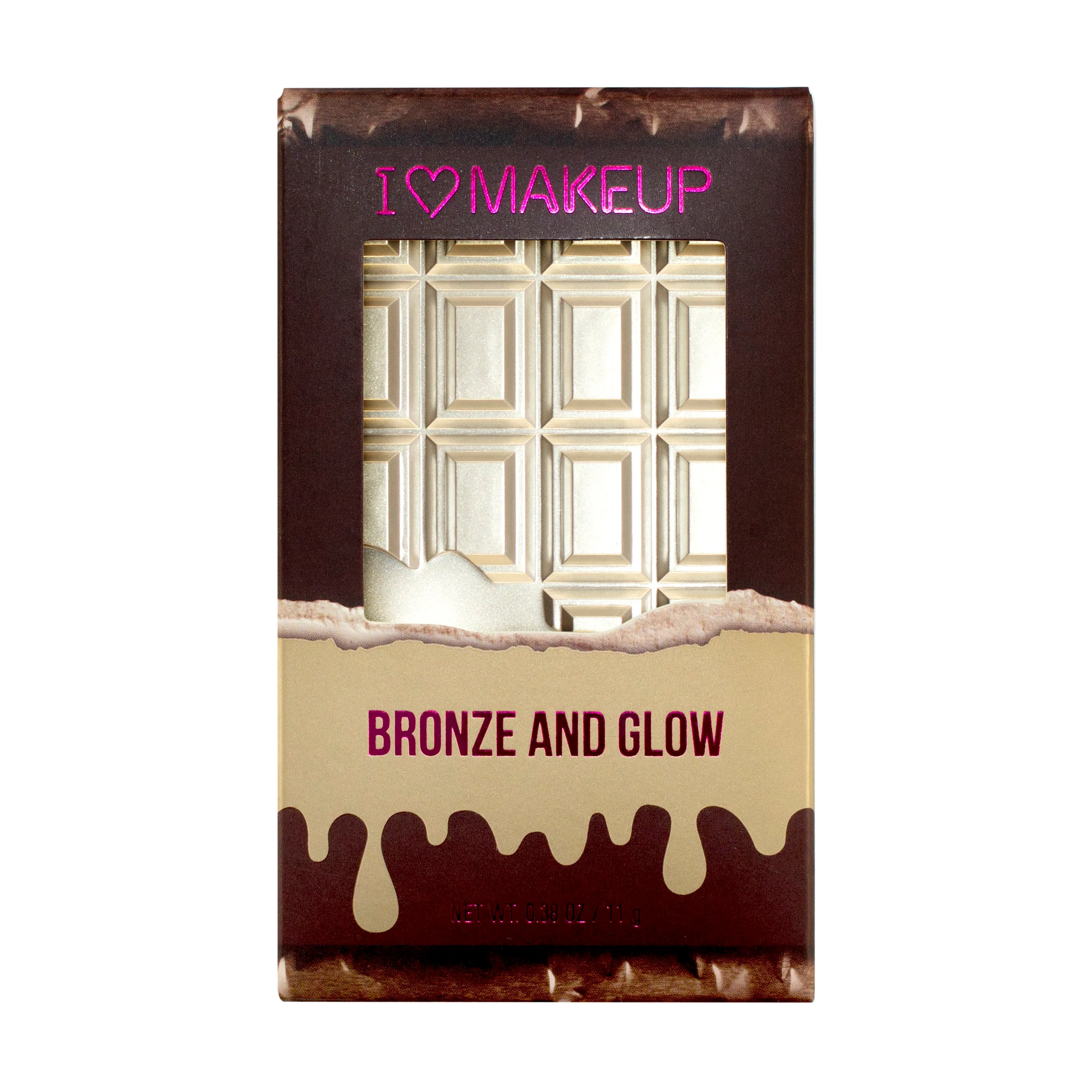 I Heart Revolution Face Palette Bronze and Glow 11g - Image 3