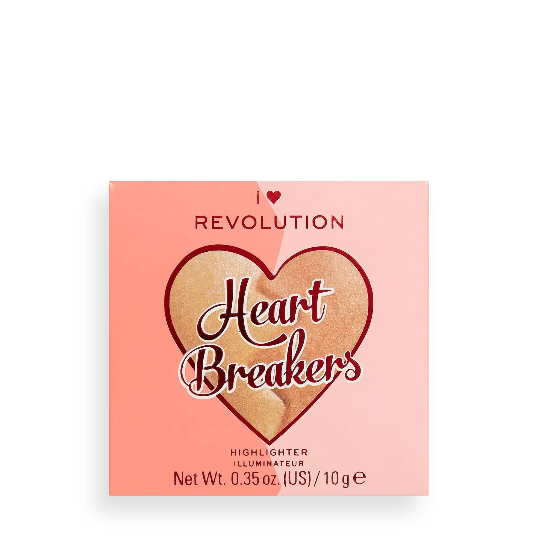 I Heart Revolution Heartbreakers Powder Highlighter Spirited 10g - Image 4