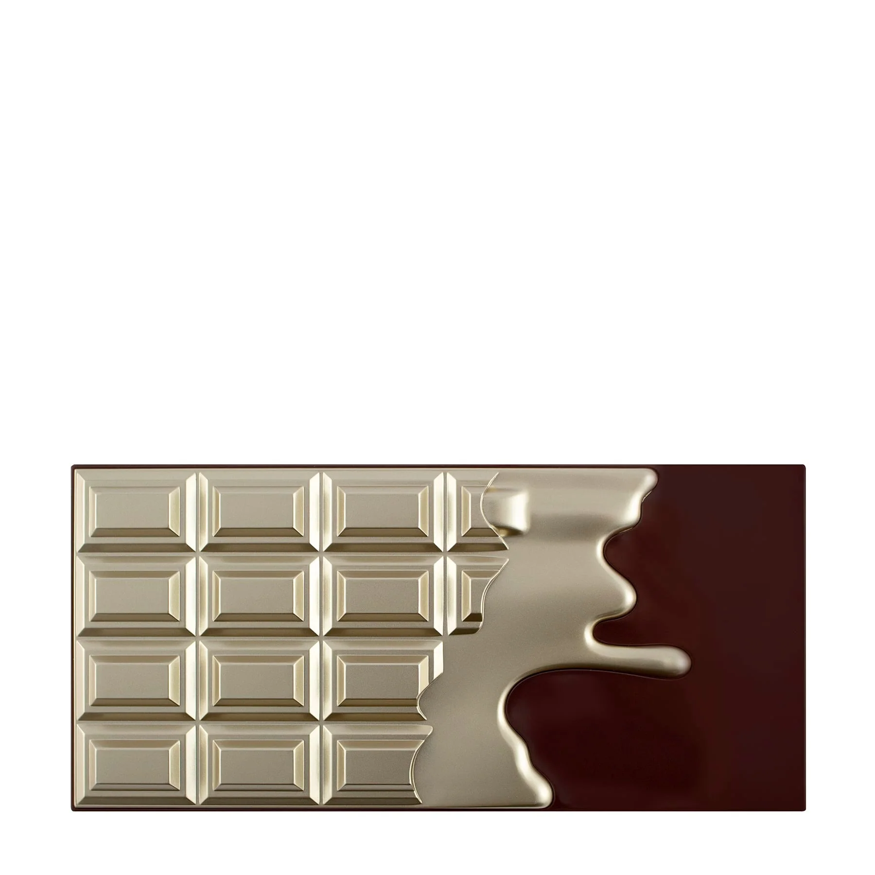 I Heart Revolution I Heart Chocolate Eyeshadow Palette Golden Bar - 16 shades - Image 3