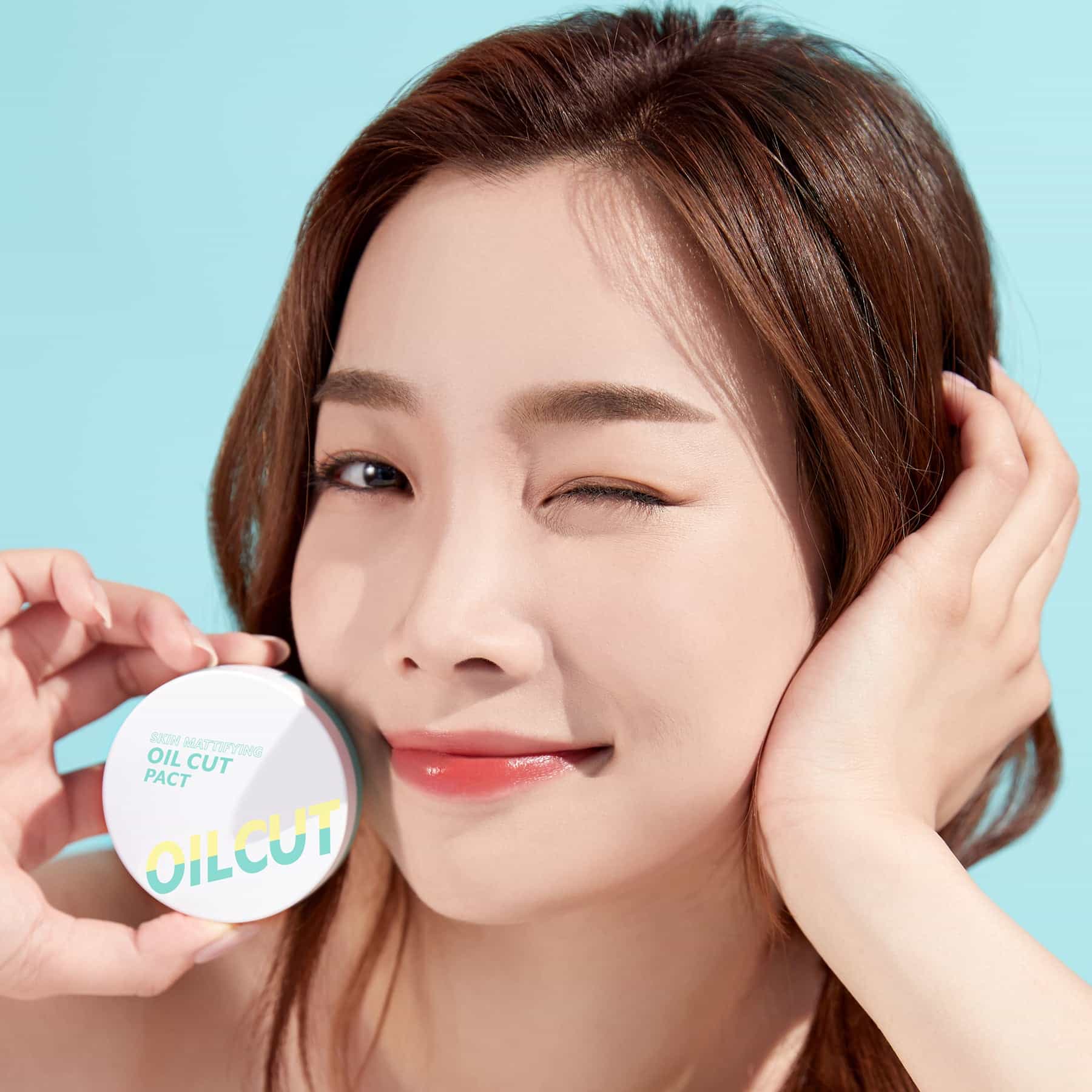 I'm Meme I'M Oil Cut Pact Matte Finish Powder 001 Skin Mattifying 9.5g - Image 6