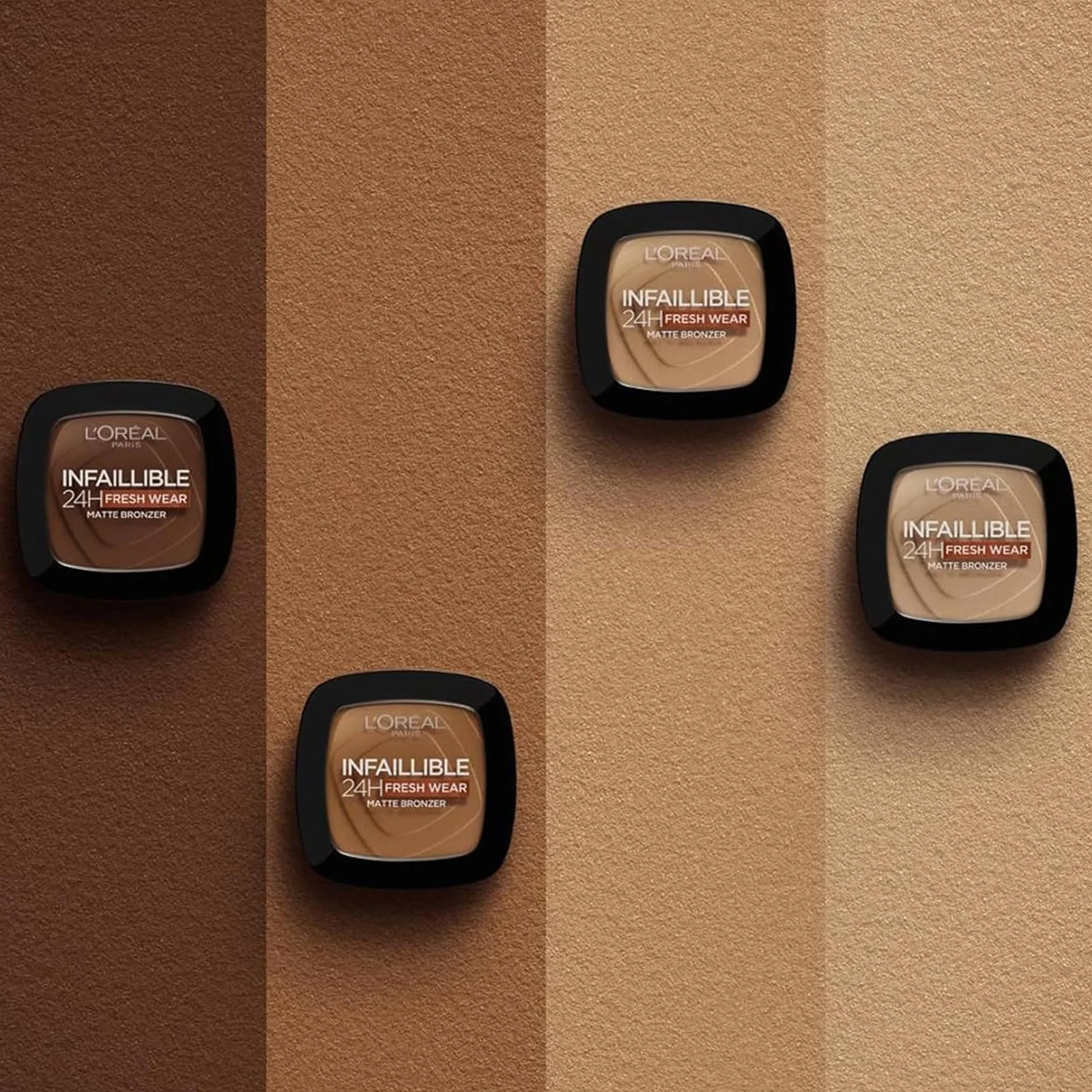 L'Oreal Paris Infaillible 24H Fresh Wear Matte Bronzer 9g - Image 5