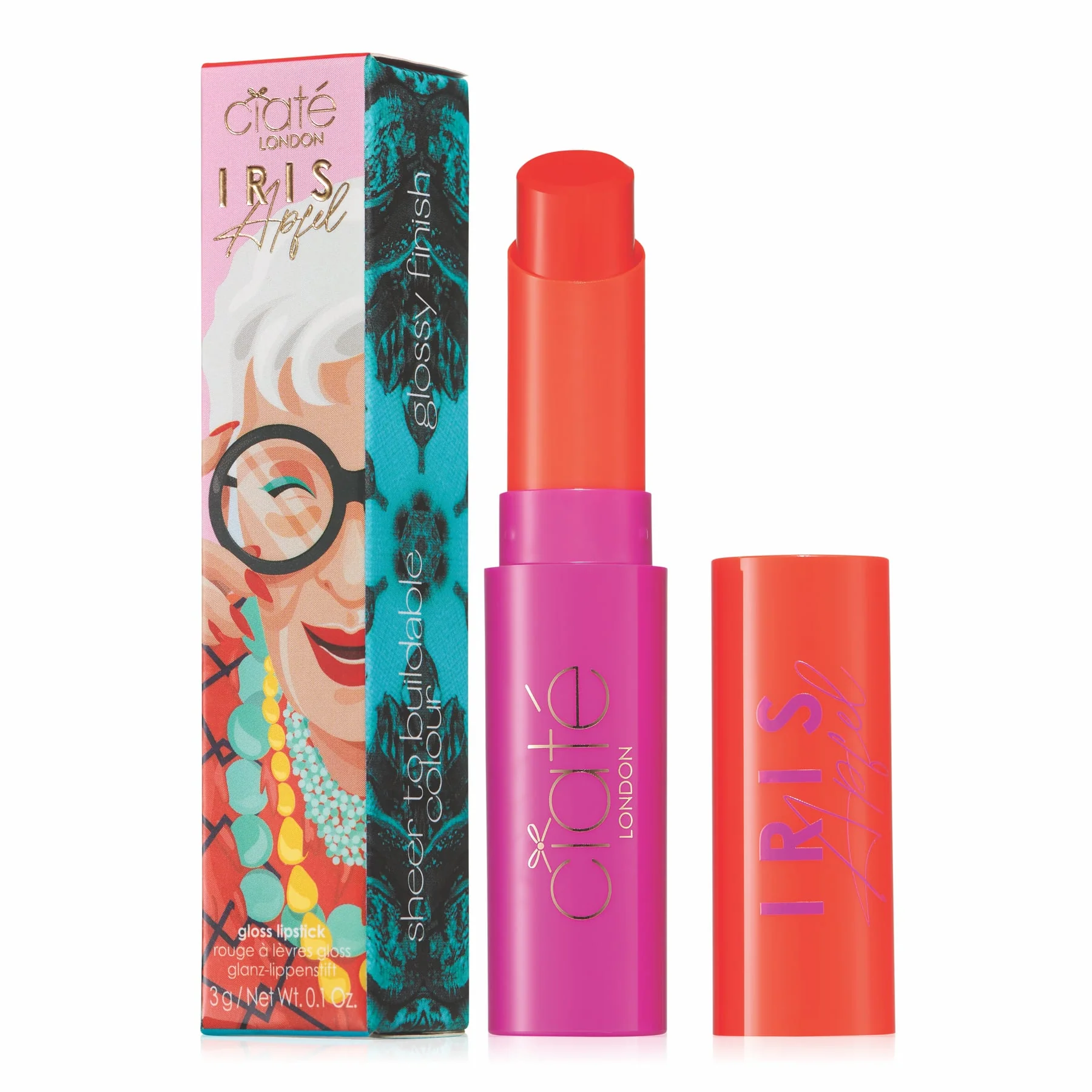 Ciate Iris Apfel Creamy Gloss Lipstick 6.5ml - Image 2