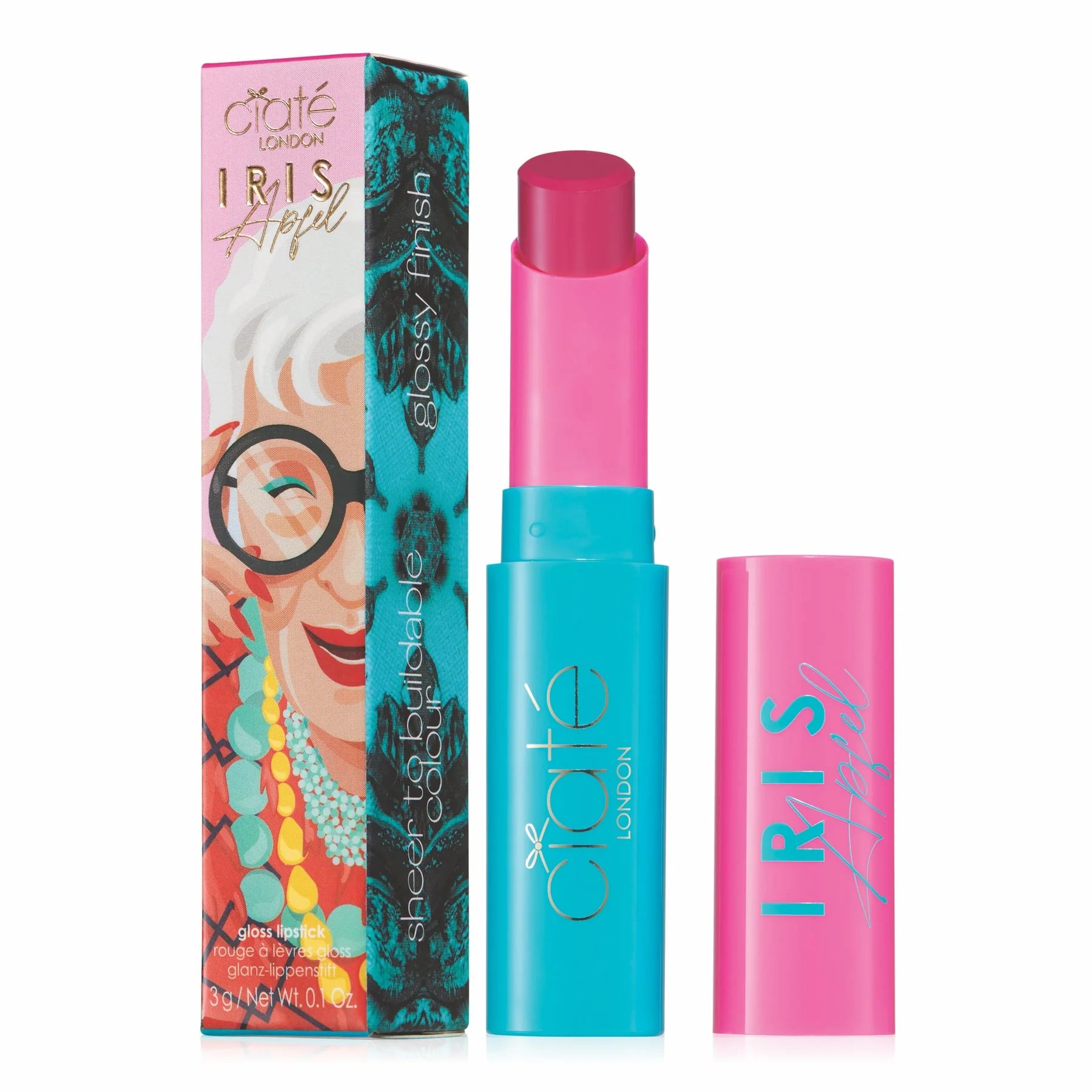 Ciate Iris Apfel Creamy Gloss Lipstick 6.5ml - Image 3