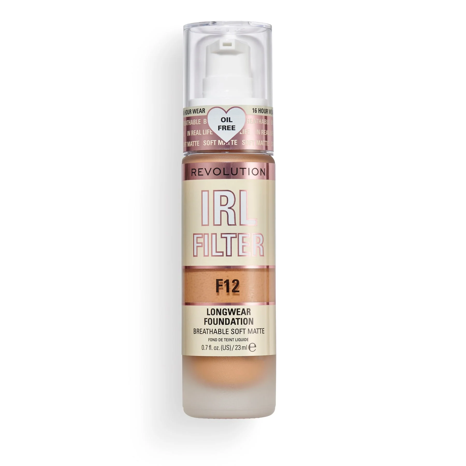 Revolution IRL Filter Longwear Foundation 23ml - Image 11