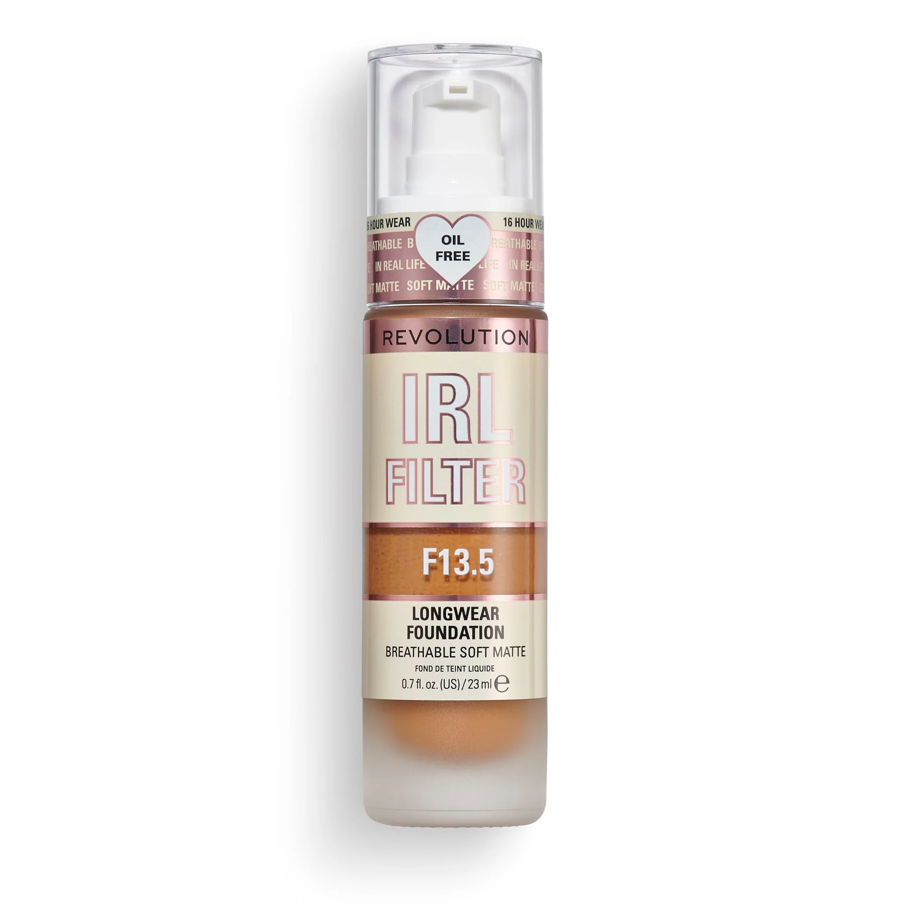Revolution IRL Filter Longwear Foundation 23ml - Image 13