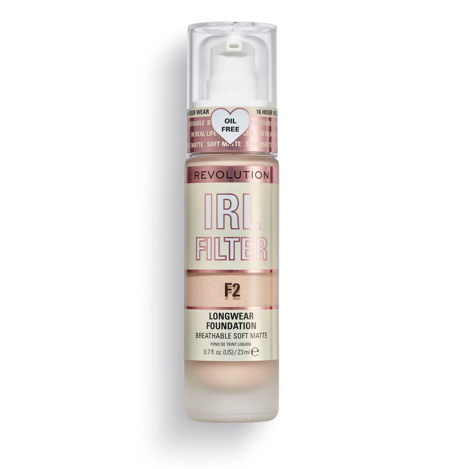Revolution IRL Filter Longwear Foundation 23ml - Image 2