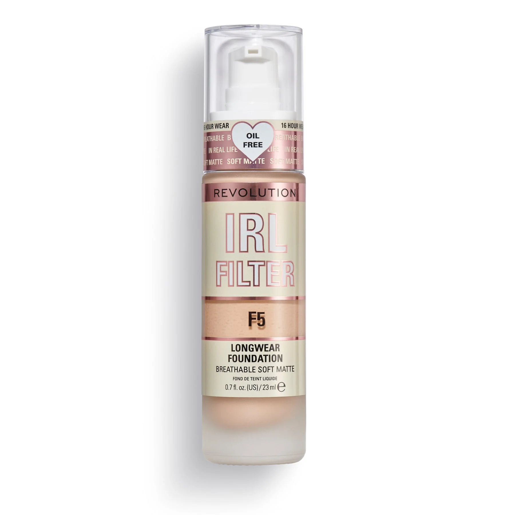 Revolution IRL Filter Longwear Foundation 23ml - Image 5